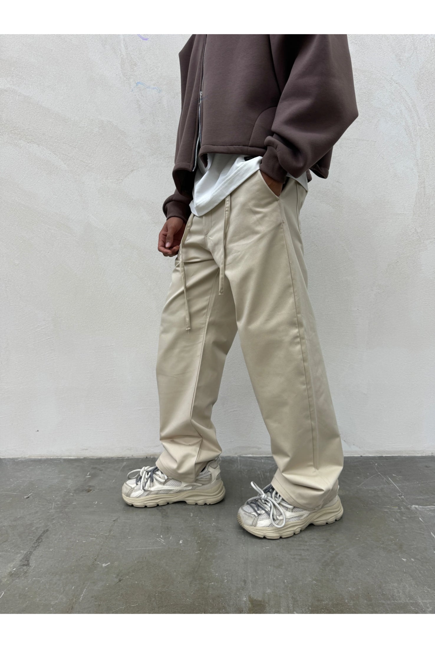 Pantalone PRESENT DAY baggy laces