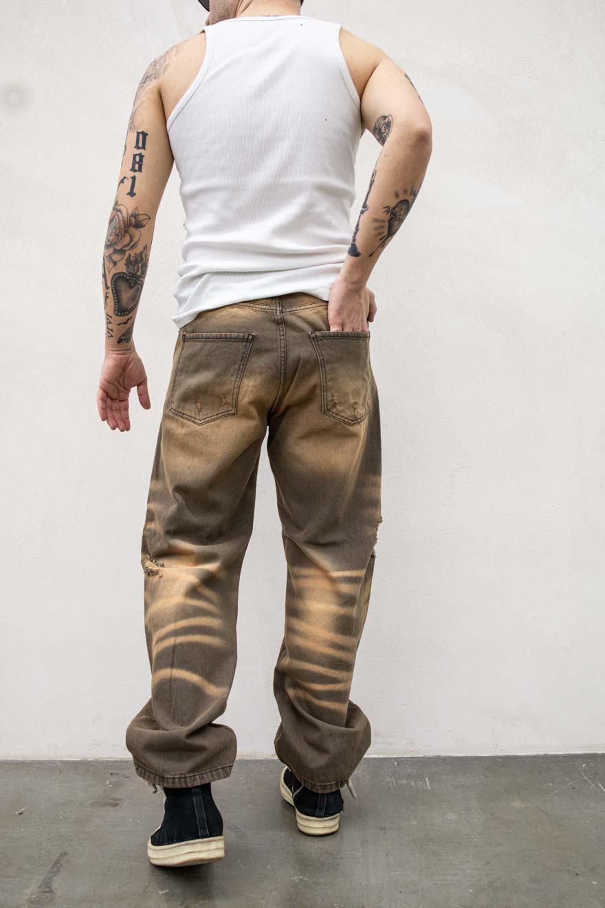 Jeans TOKYO baggy brown