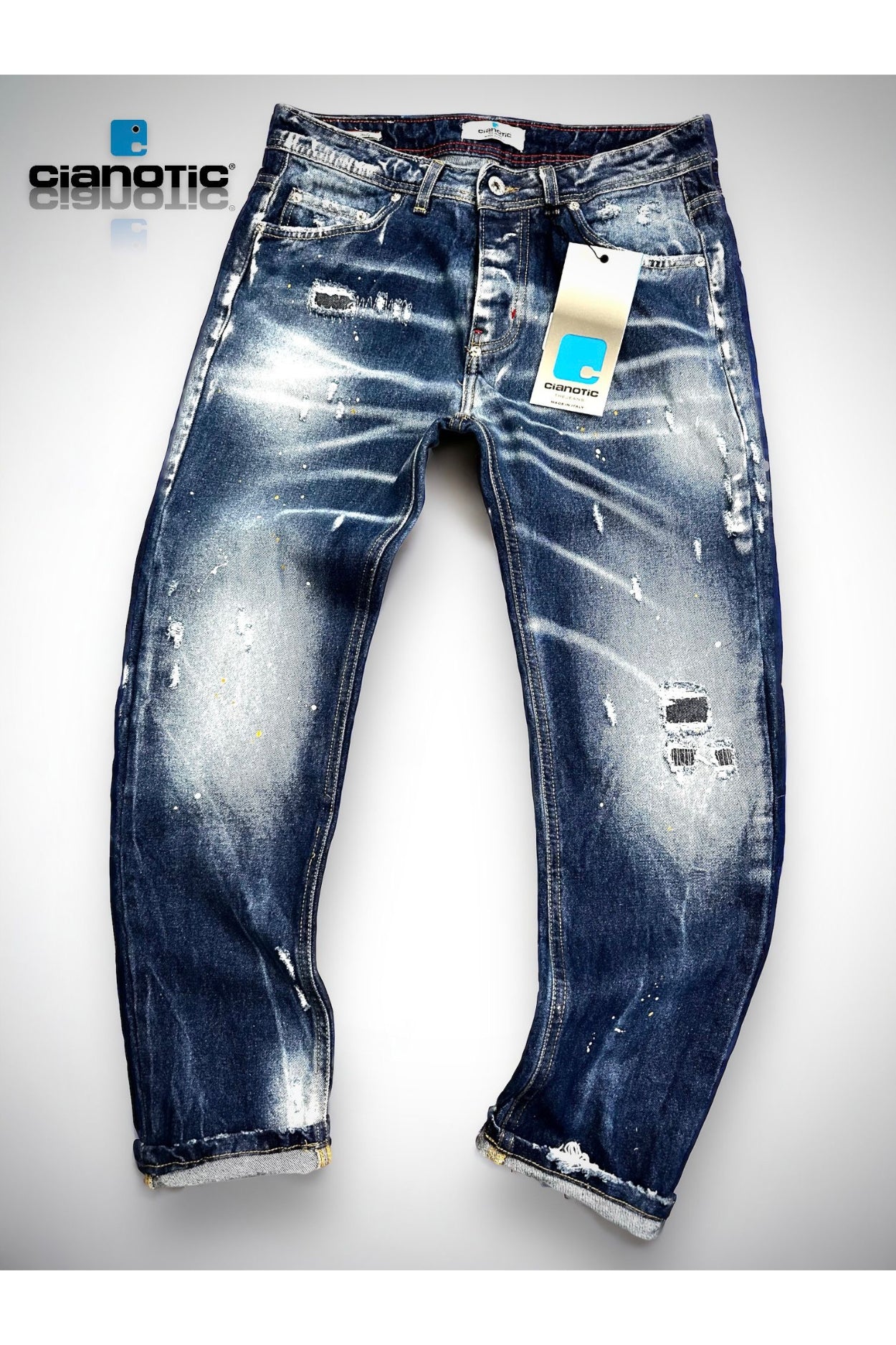 Jeans CIANOTIC K80 blu