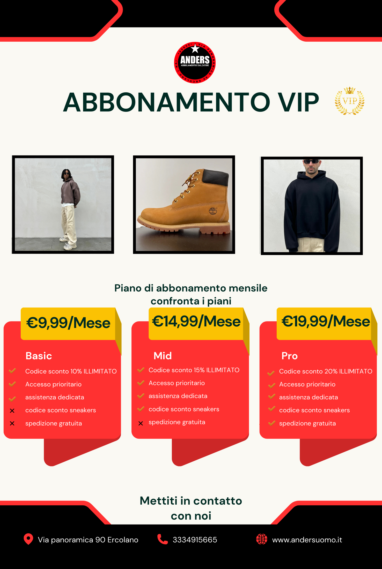 Abbonamento VIP