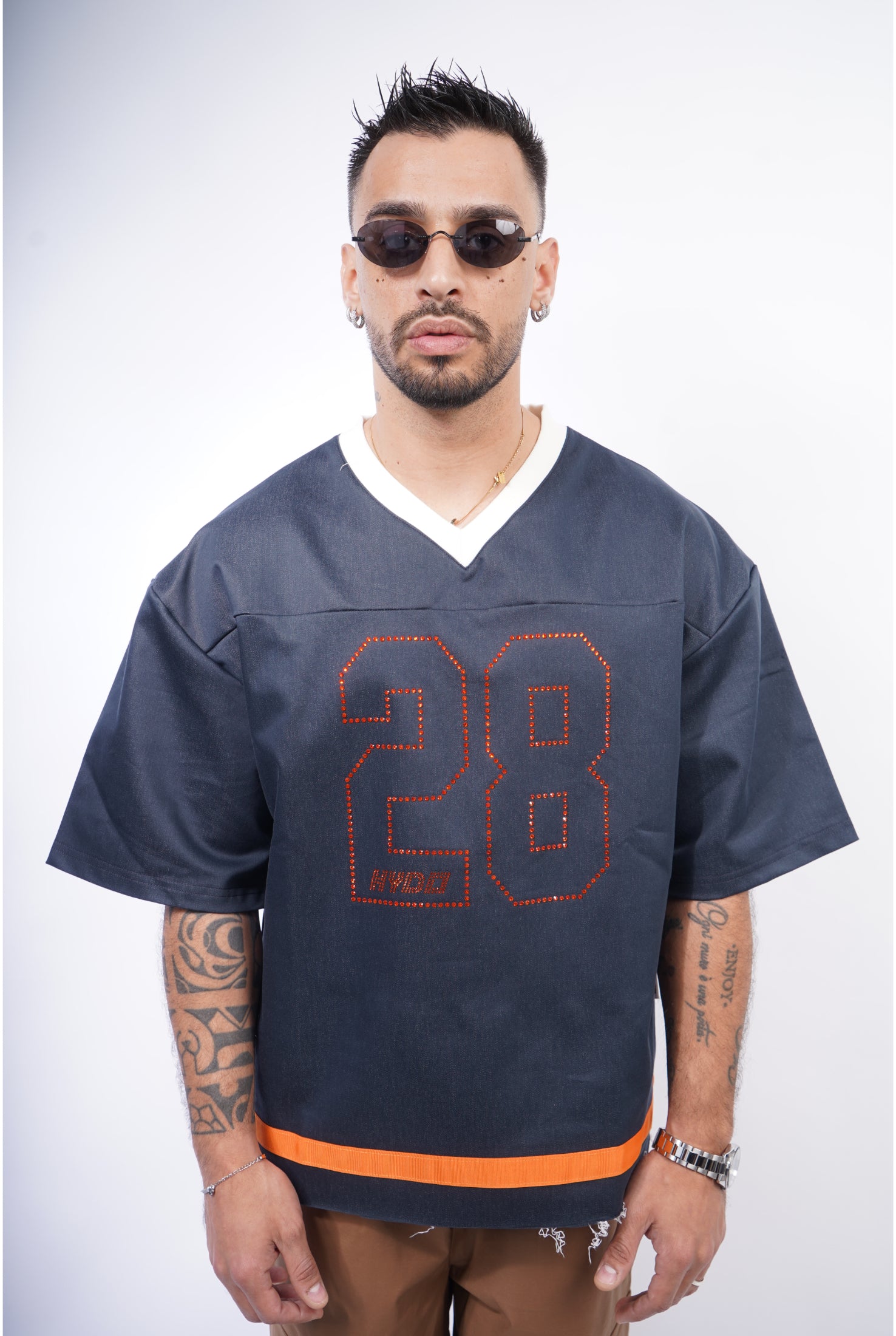 T-shirt HYDO Kyoto strass ( 3 colori )