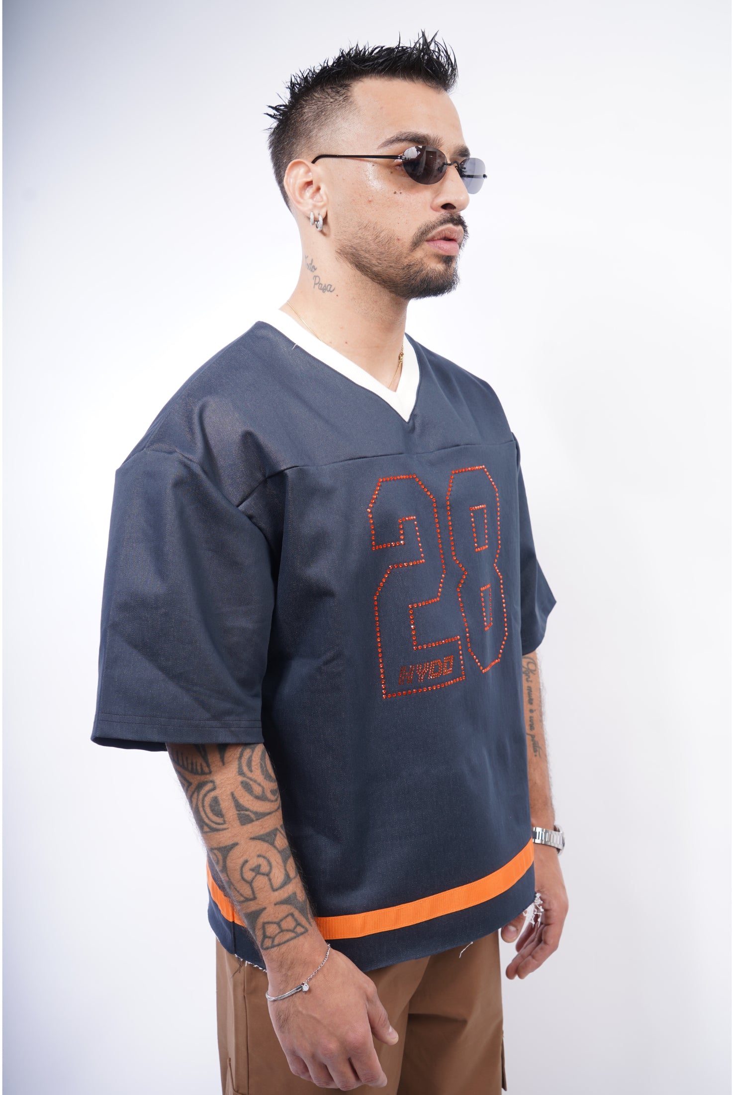 T-shirt HYDO Kyoto strass ( 3 colori )