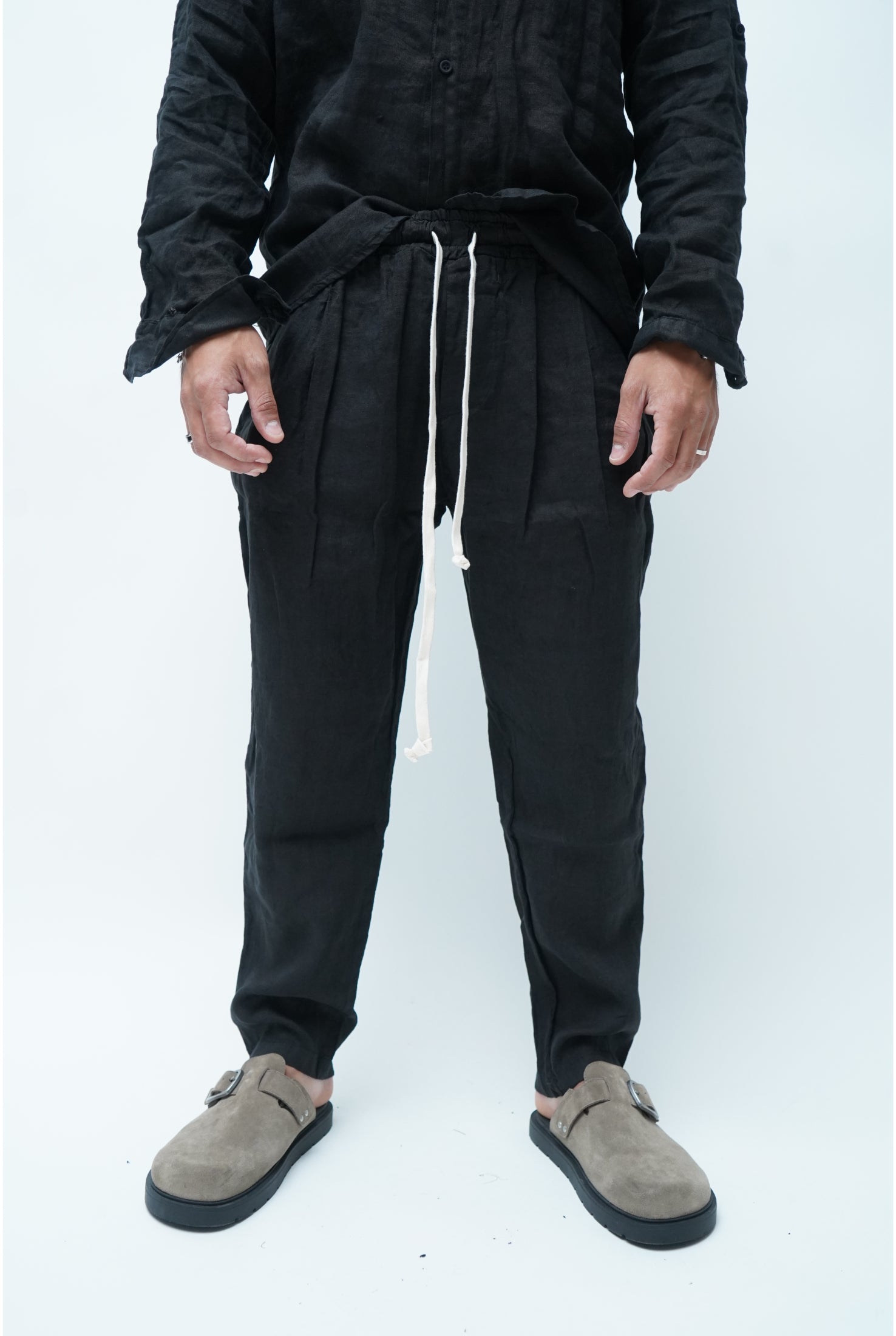 Pantalone in lino PU6610 classic