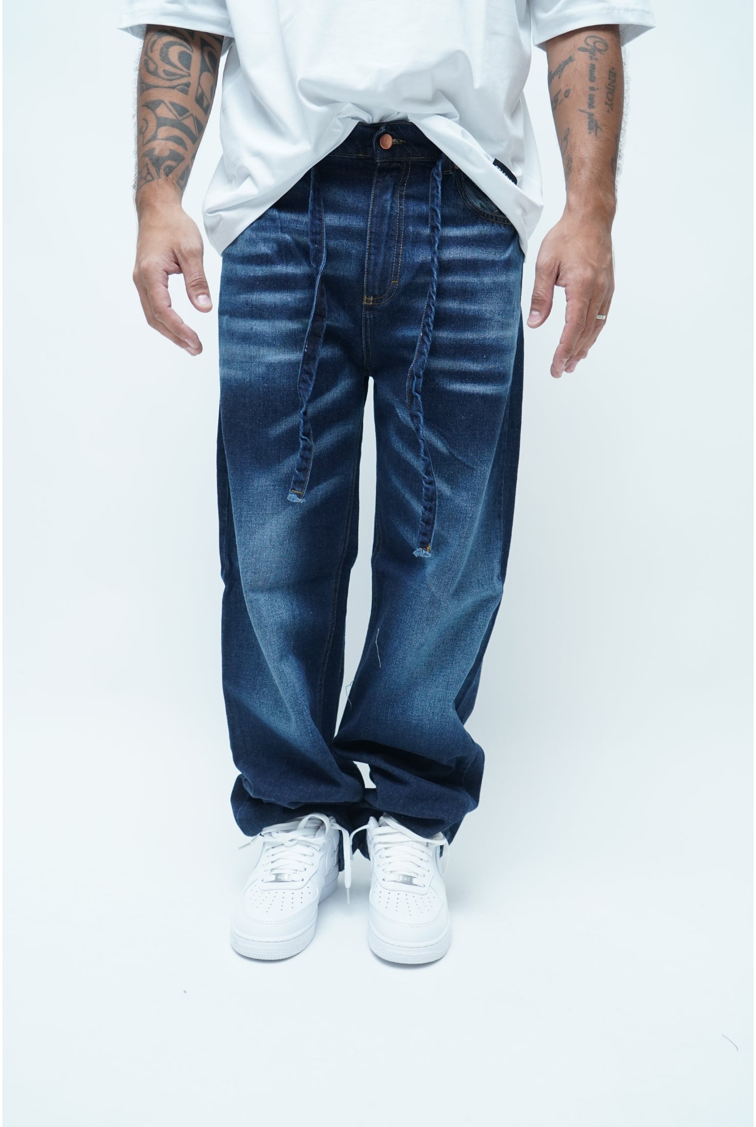 Jeans MYAMY Tulsa blue spray