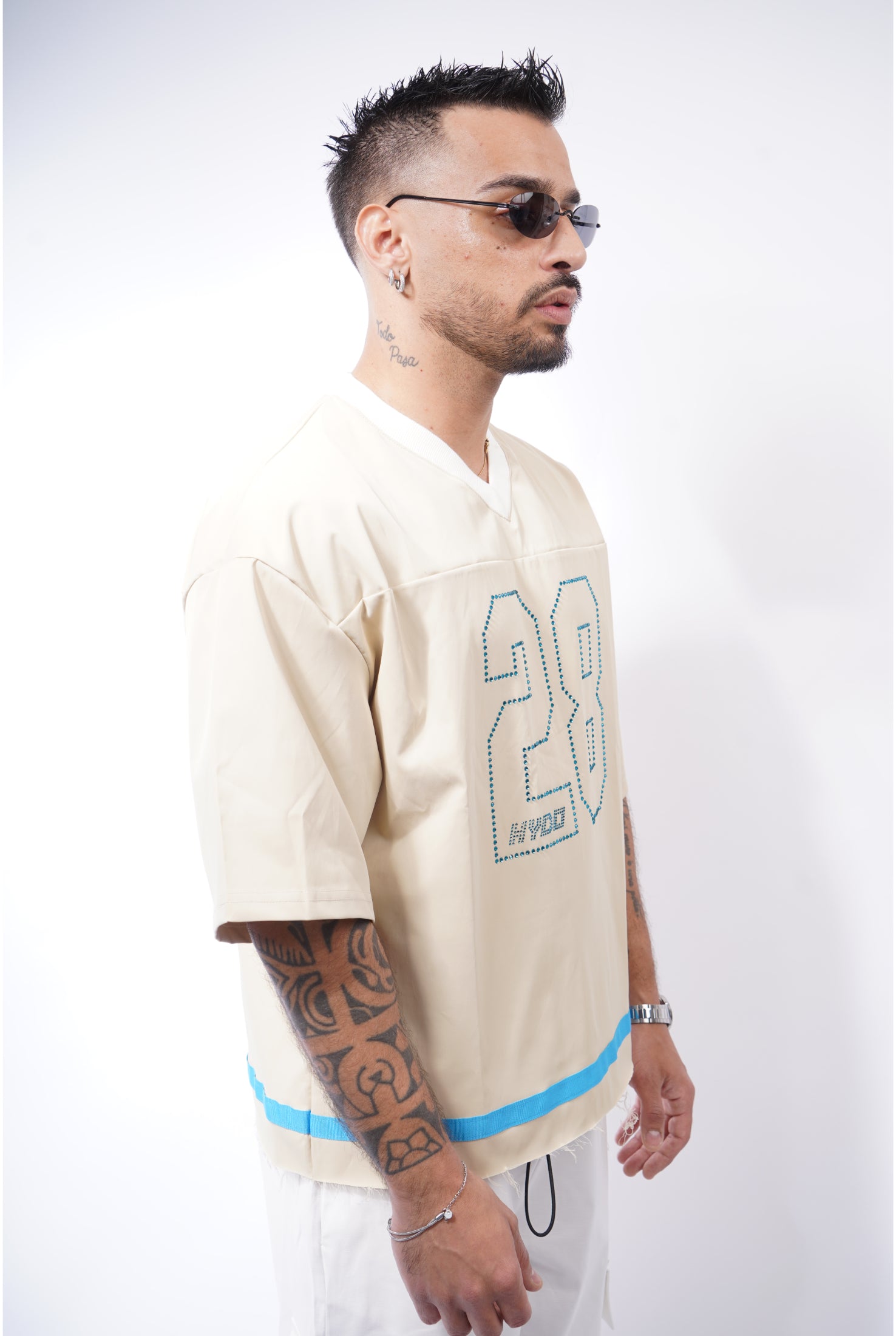 T-shirt HYDO Kyoto strass ( 3 colori )