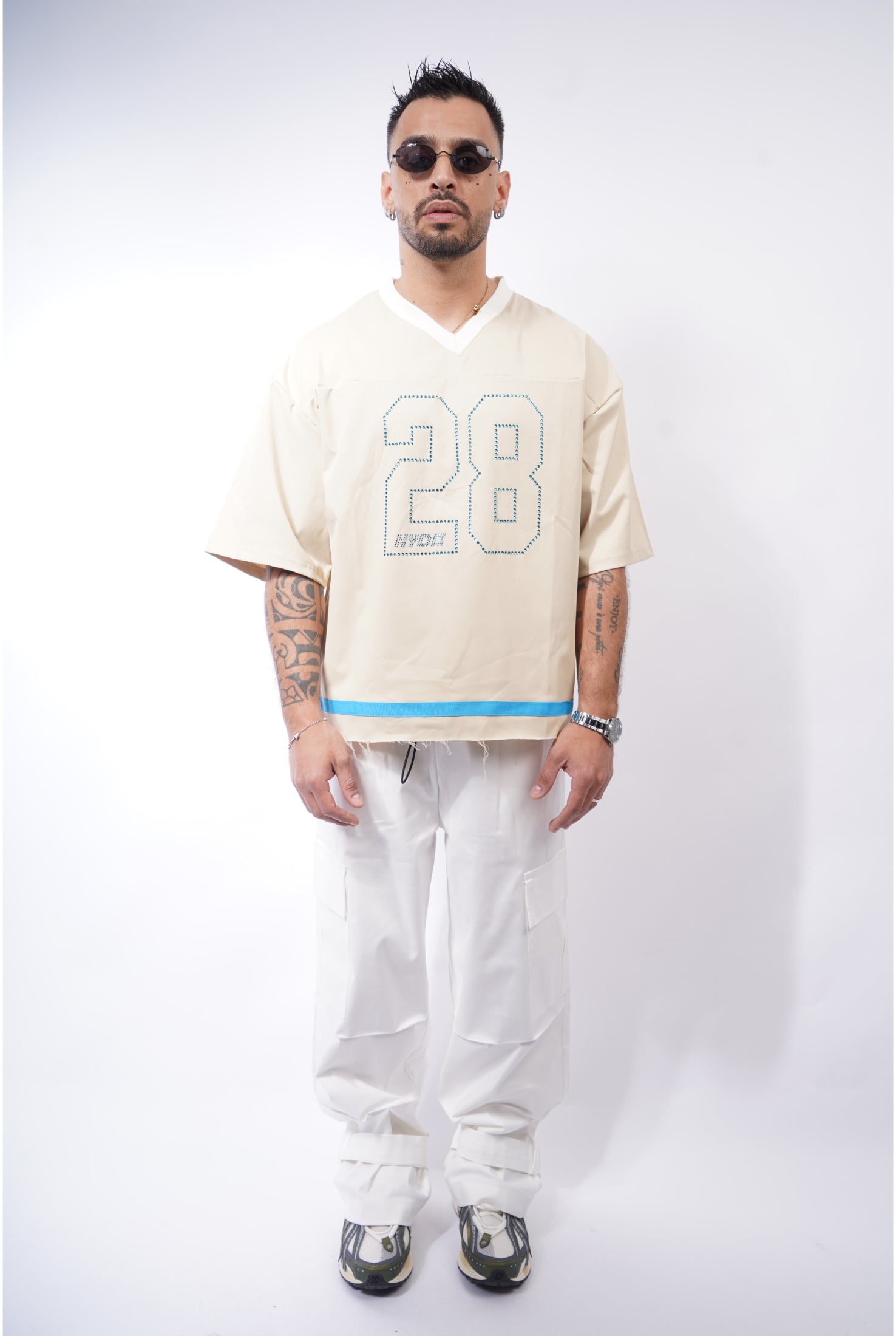 T-shirt HYDO Kyoto strass ( 3 colori )