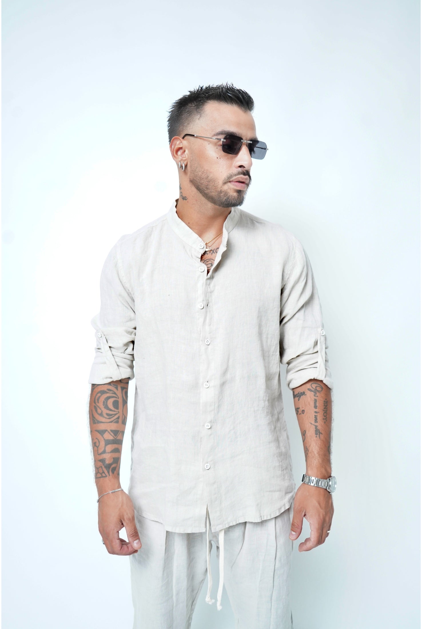 Camicia in lino CAM211