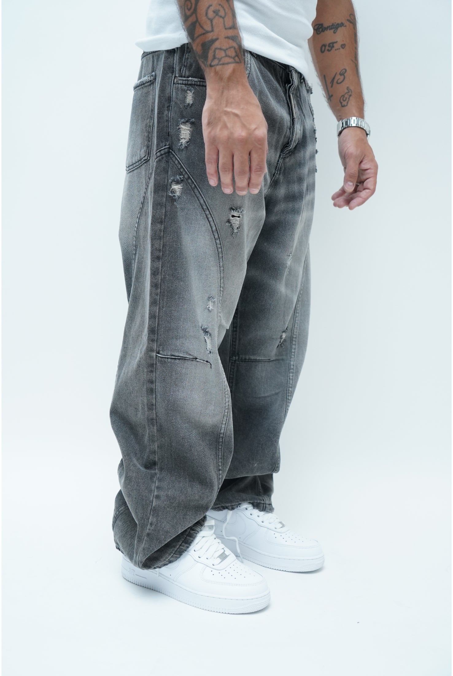 Jeans CIANOTIC super baggy 404 black