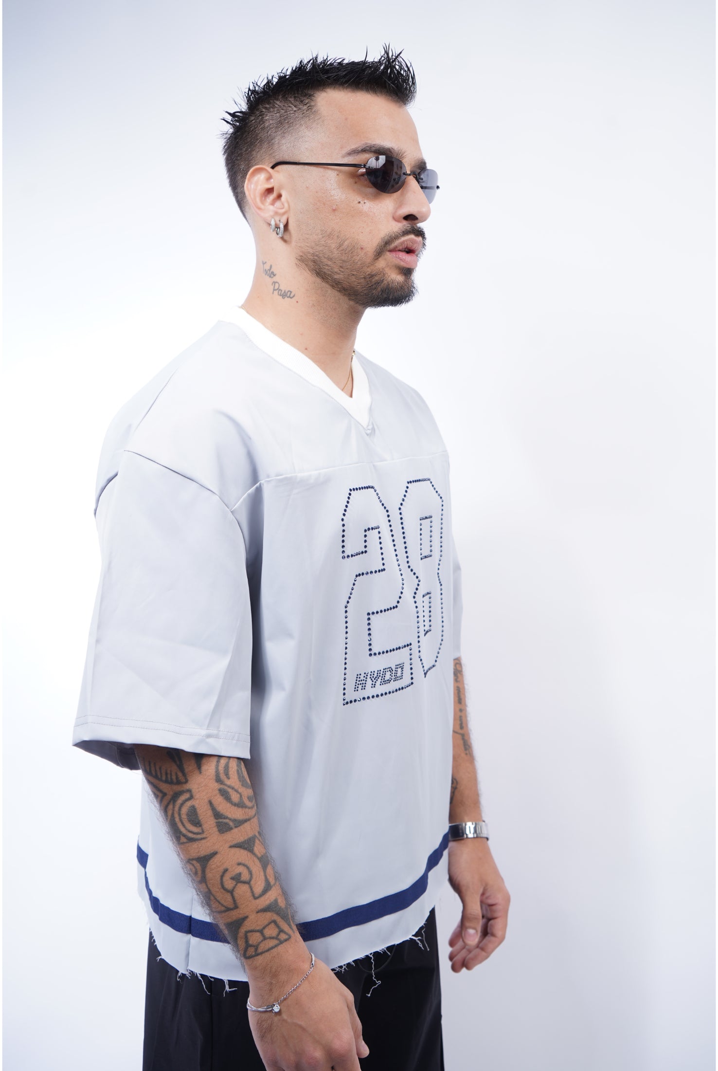 T-shirt HYDO Kyoto strass ( 3 colori )