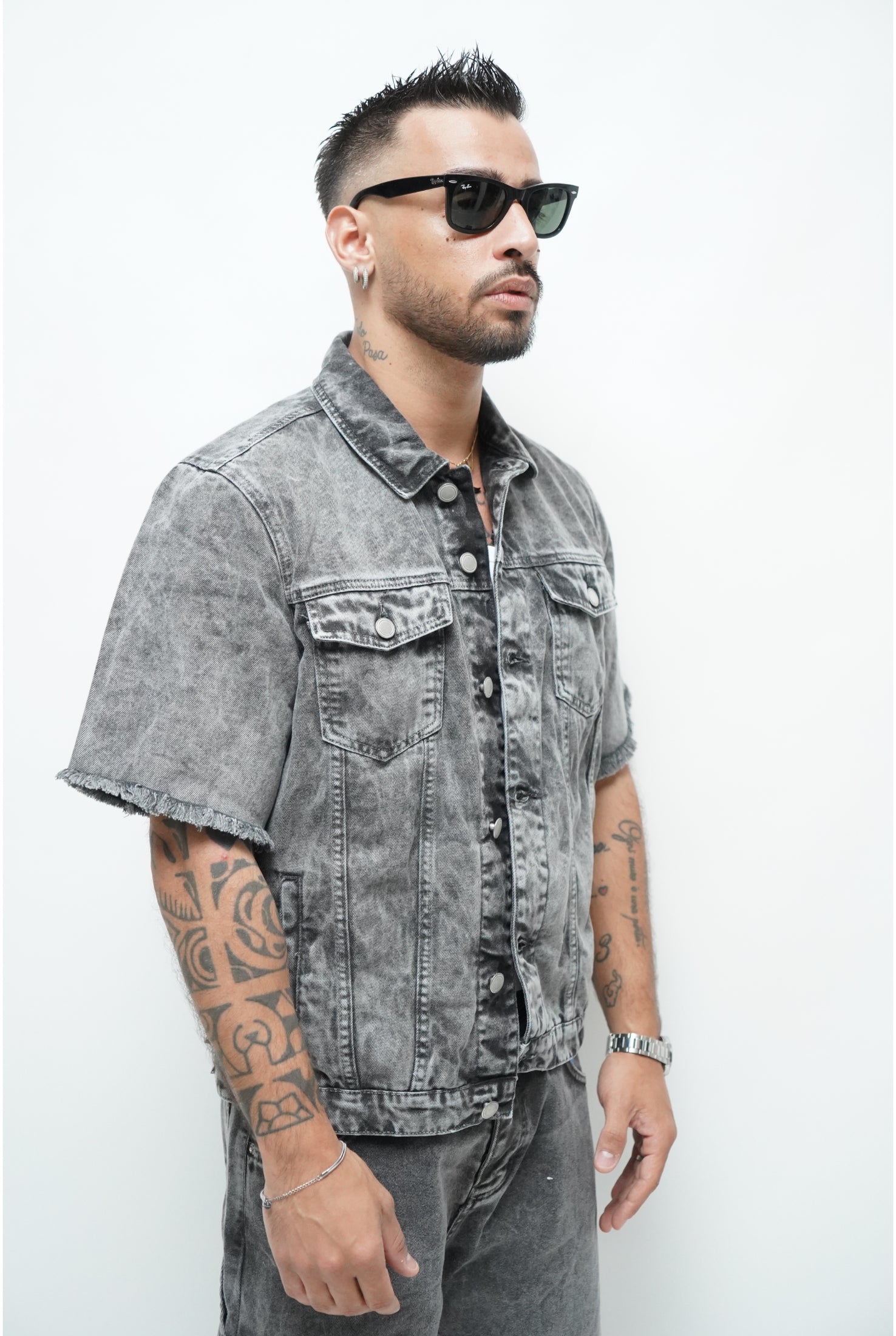 Coordinato CIANOTIC denim grey