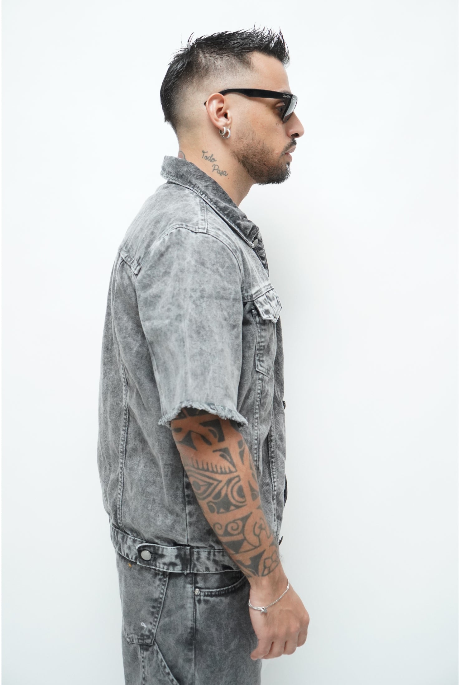 Coordinato CIANOTIC denim grey