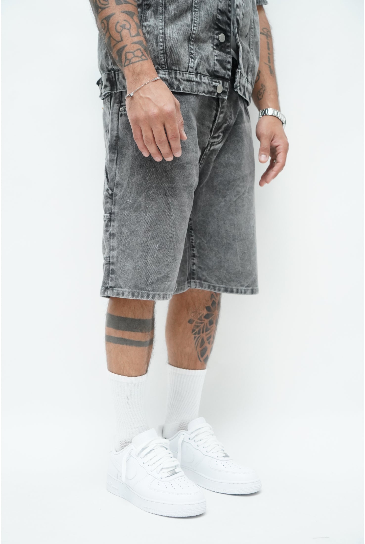 Coordinato CIANOTIC denim grey