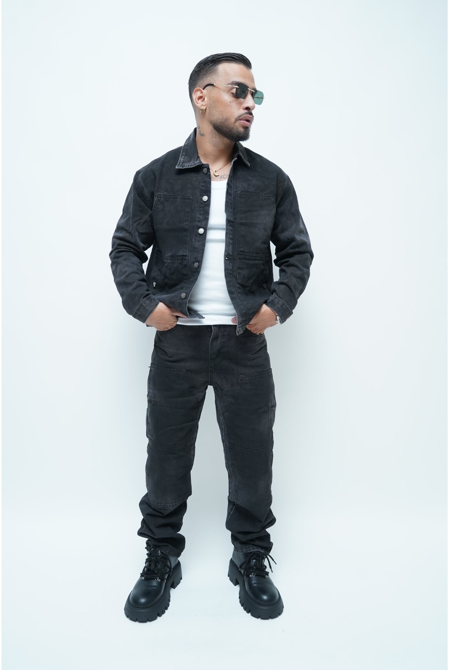 Coordinato denim m5 316