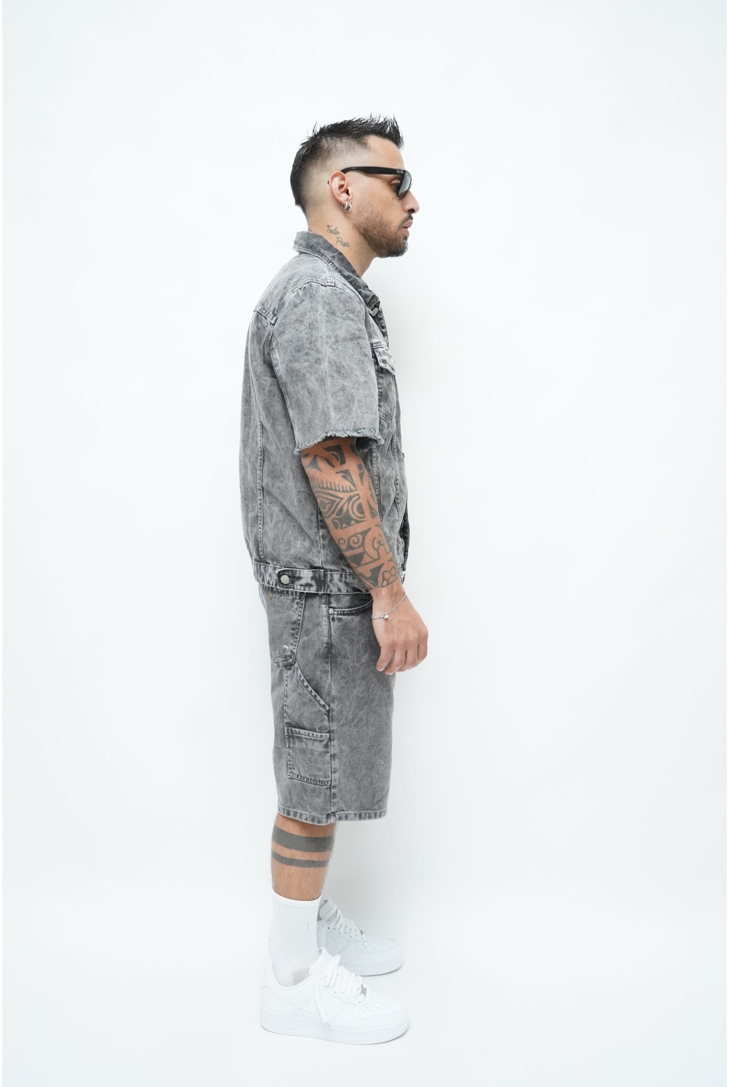 Coordinato CIANOTIC denim grey