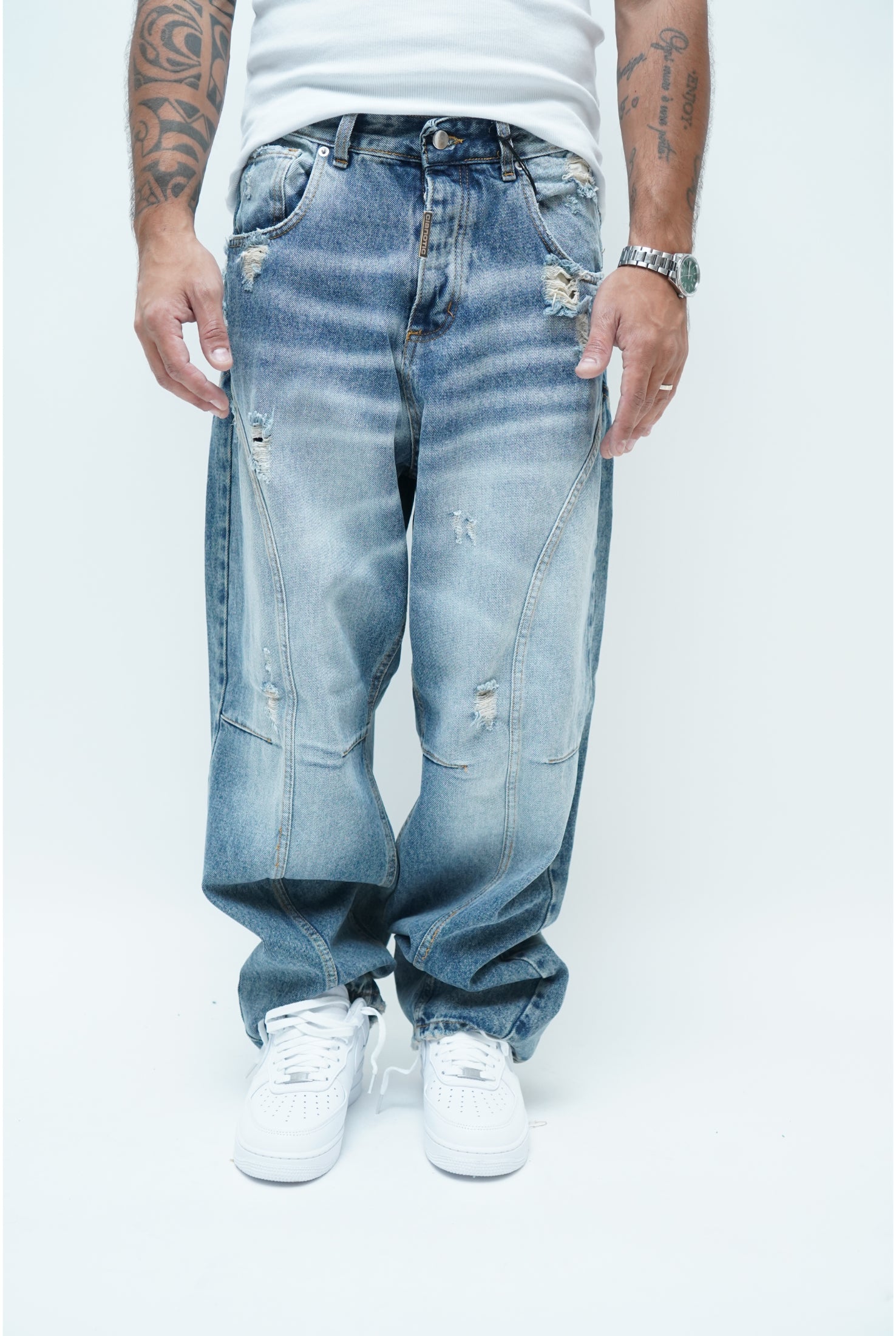 Jeans CIANOTIC super baggy 404 blue