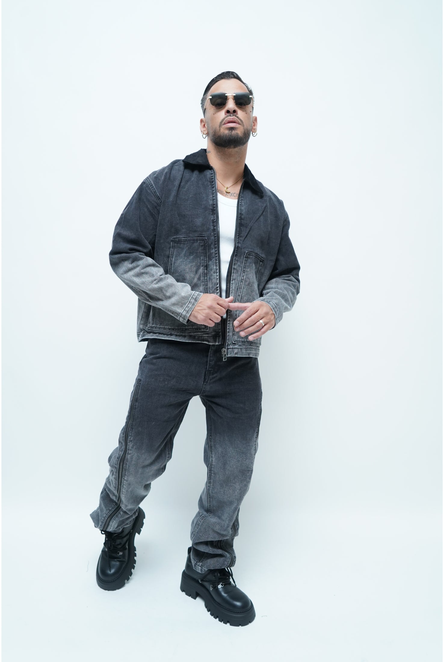 Coordinato denim m5 319