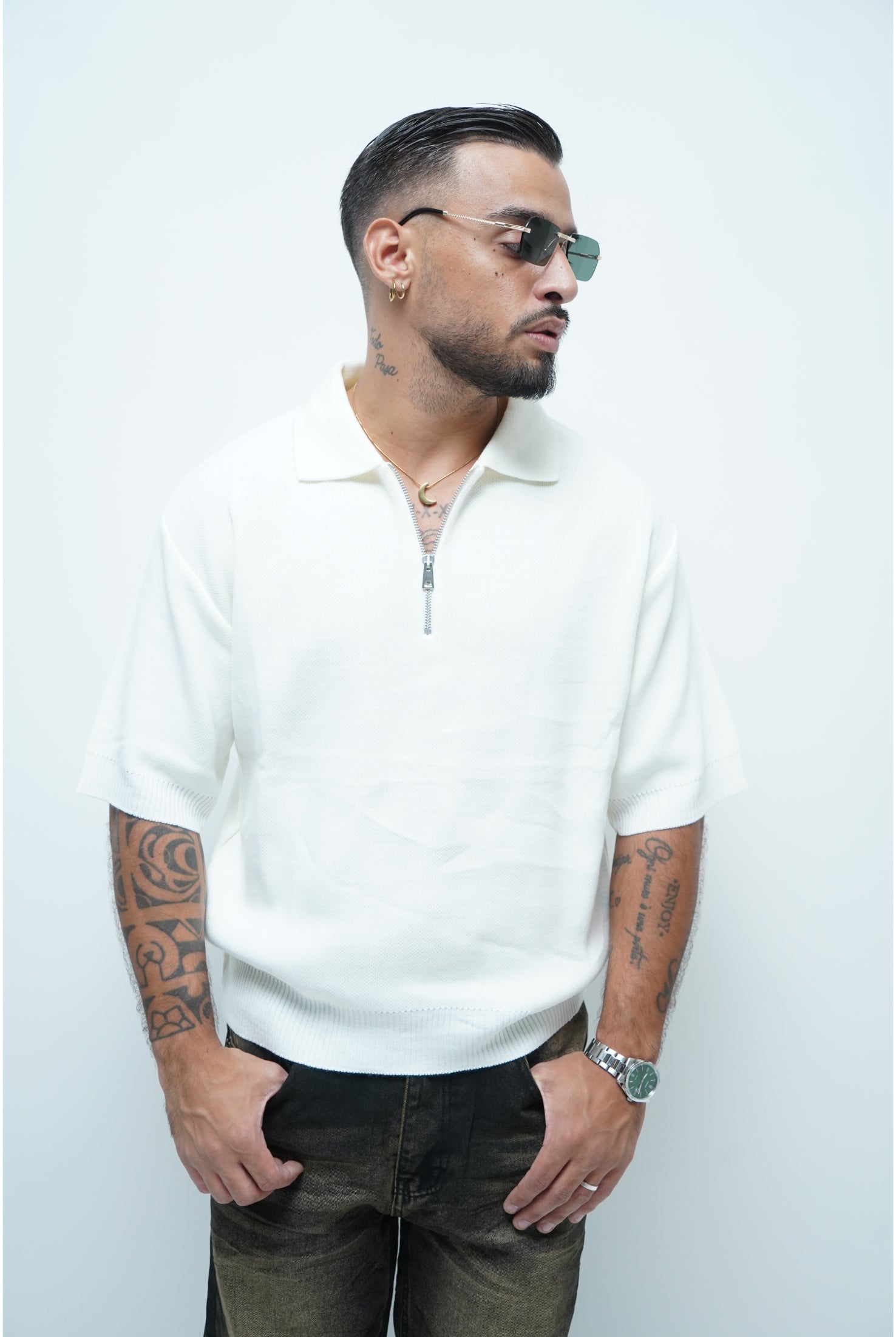 Polo zip wd701