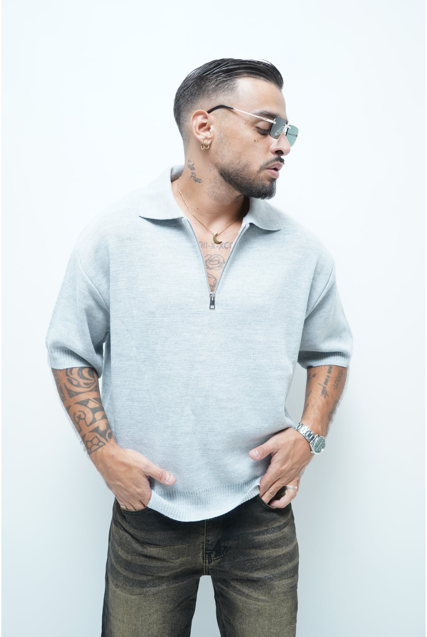 Polo zip wd701