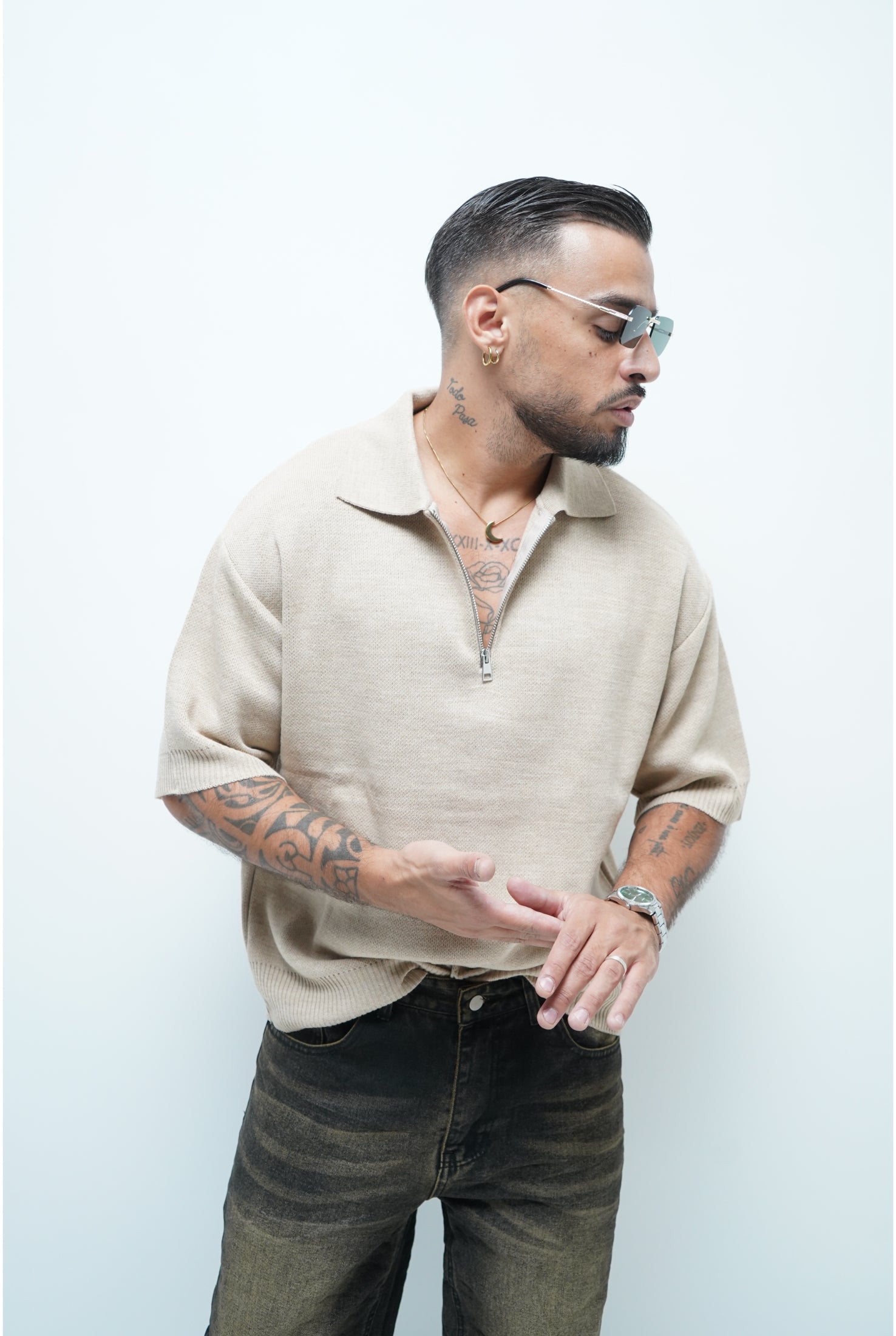 Polo zip wd701