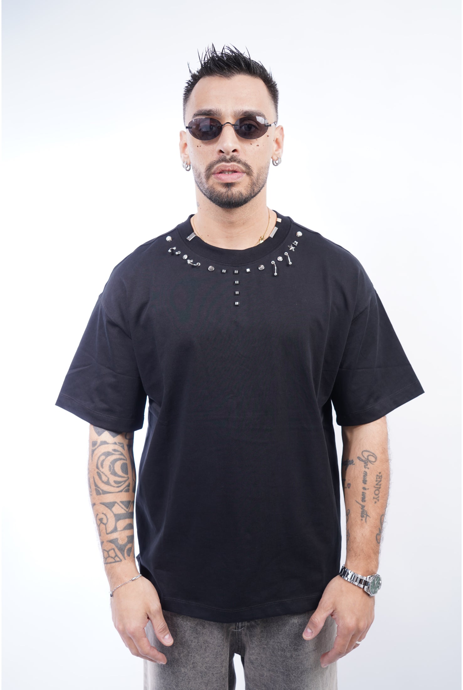 T-shirt Borchie ( 2 colori )