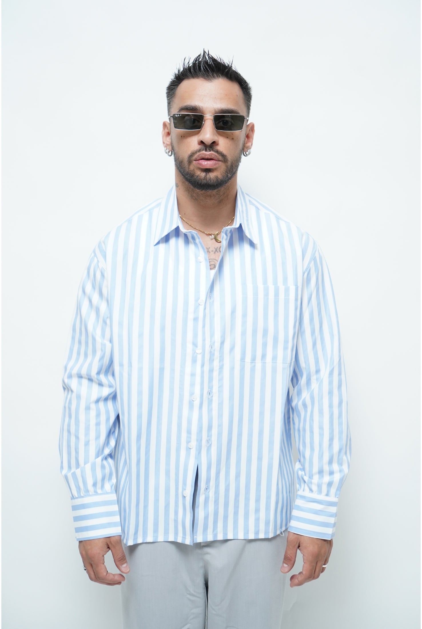Camicia PRESENT DAY Riga larga
