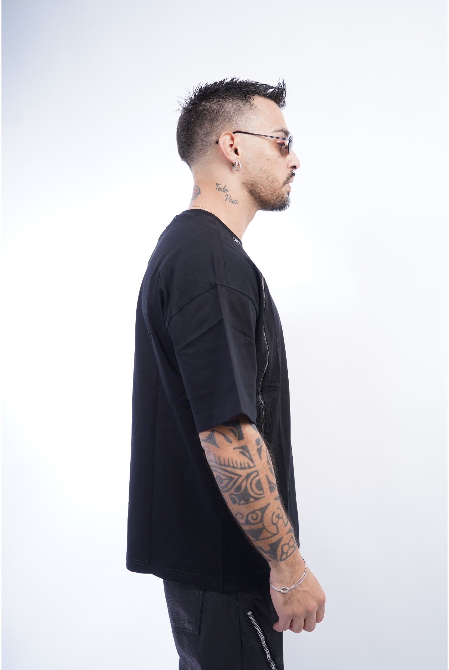 T-shirt Double zip