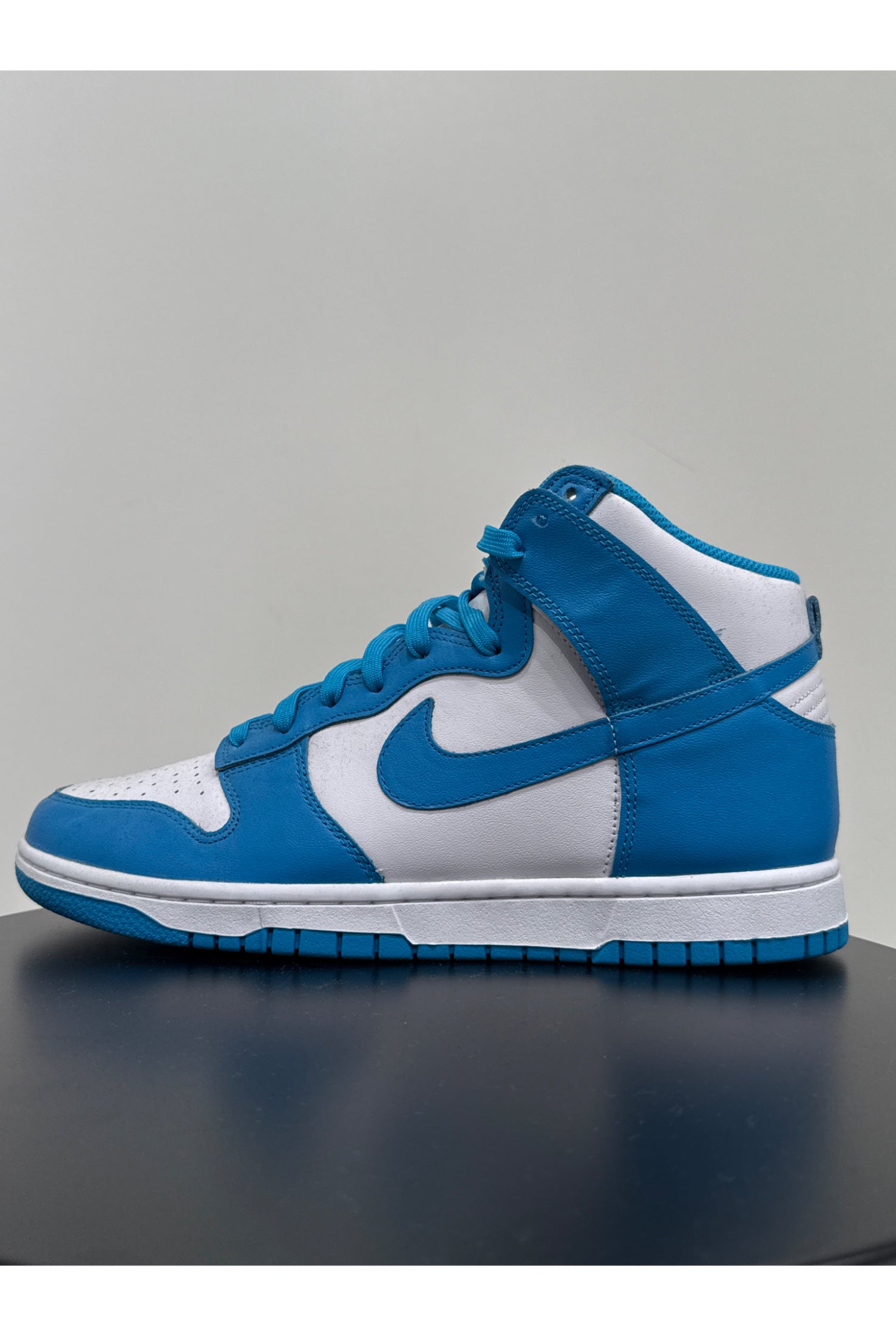 Nike Dunk HIGH blue laser