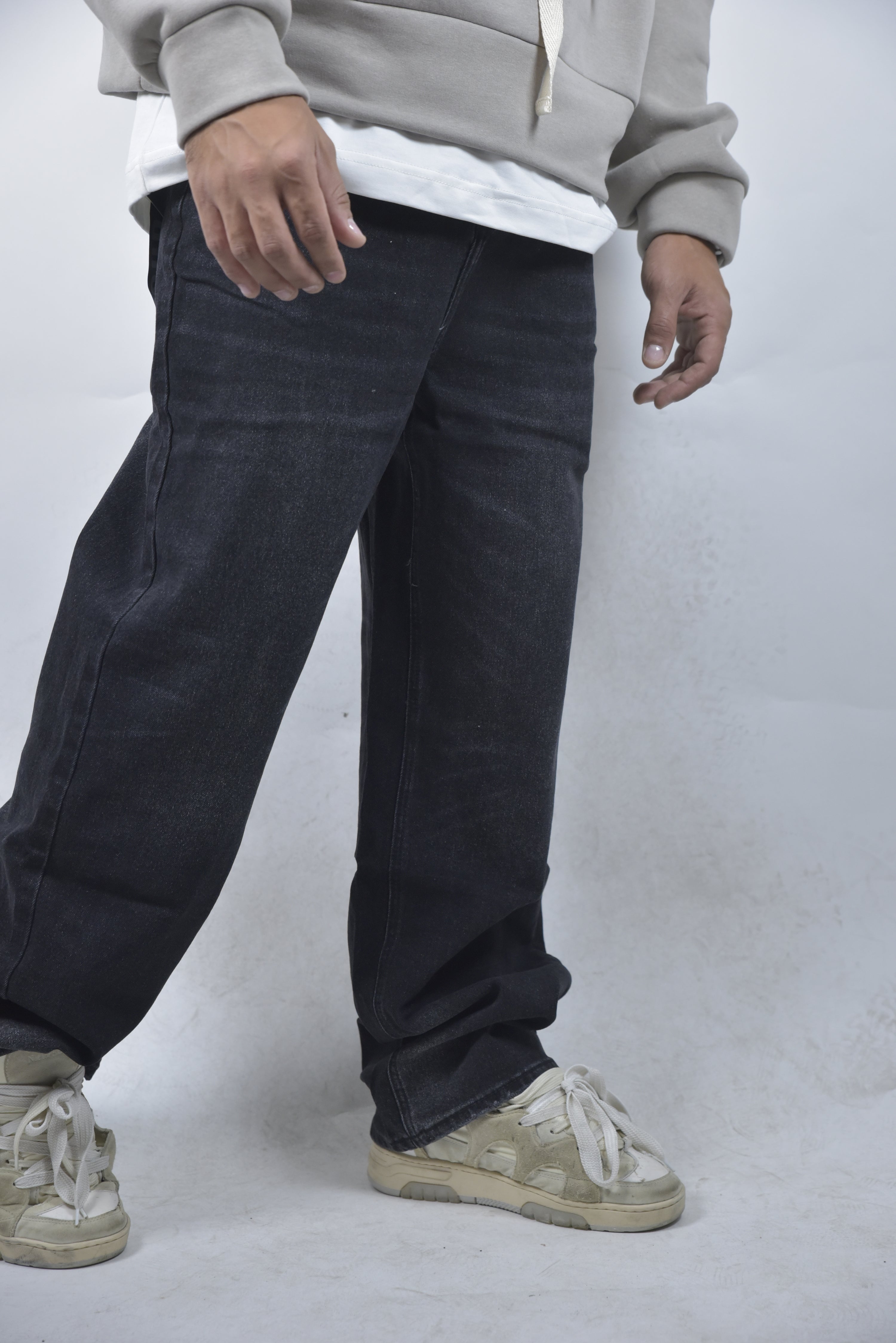 Jeans baggy basic vari colori