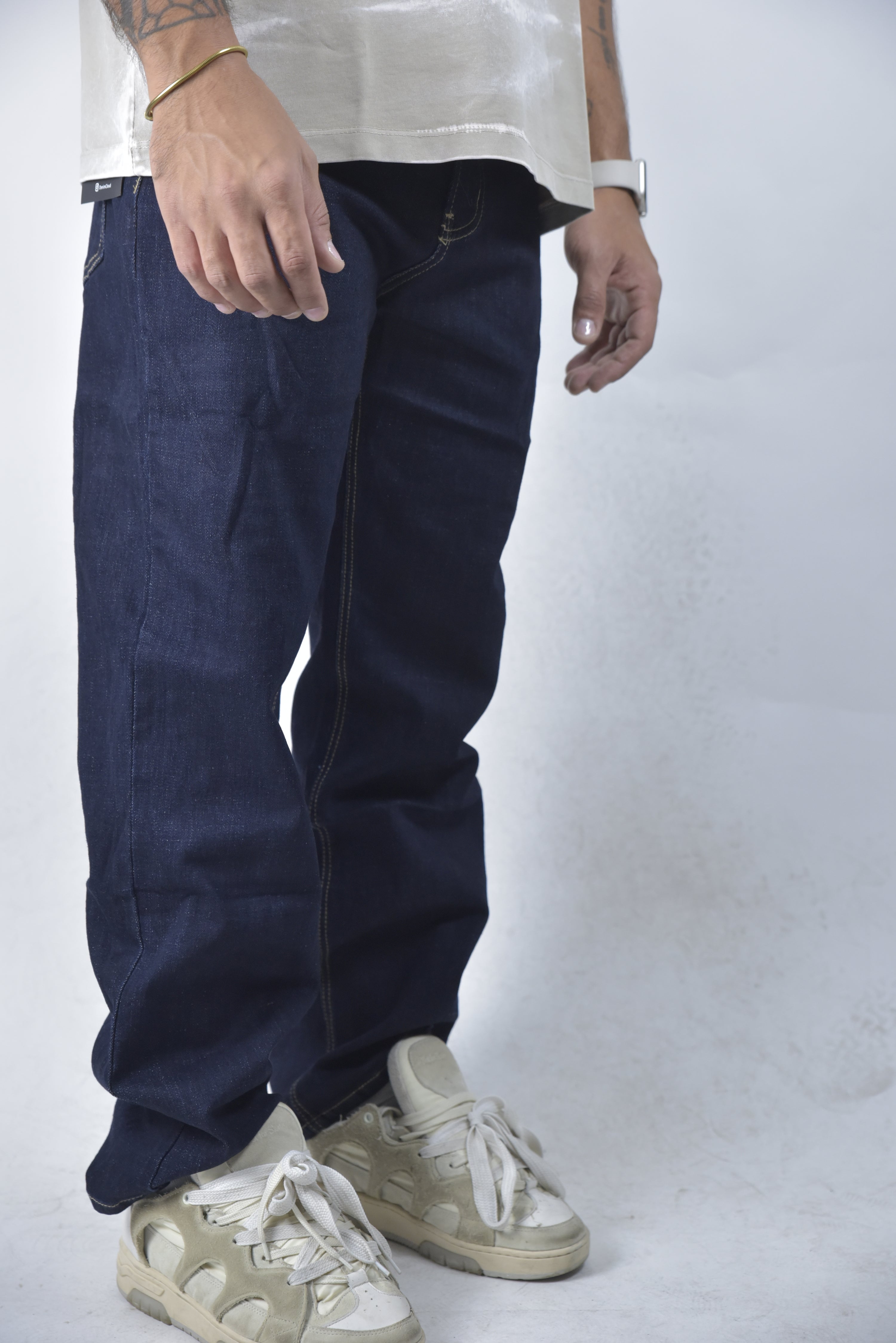 Jeans baggy basic vari colori