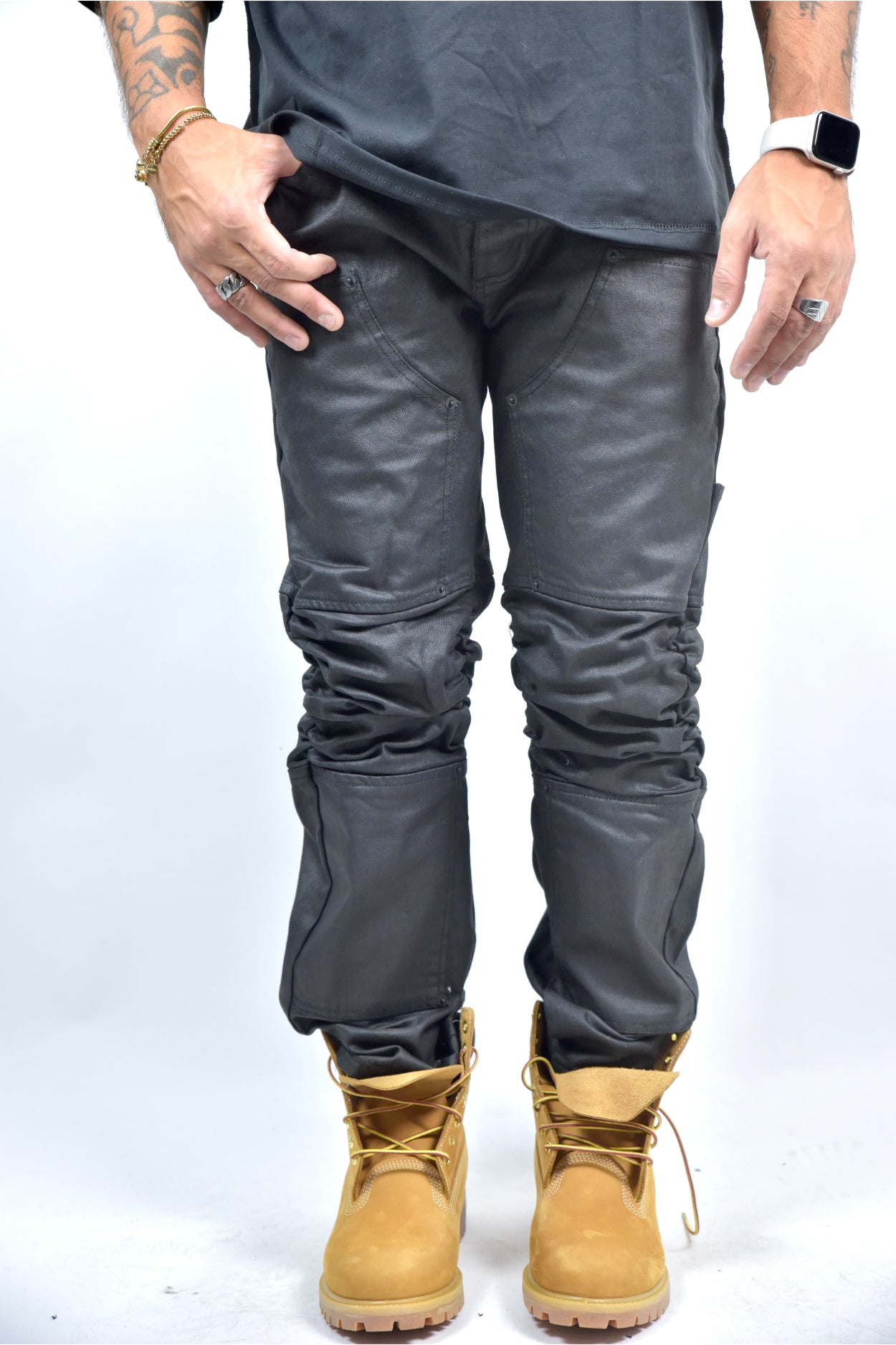 Jeans CIANOTIC carpenter spalmato