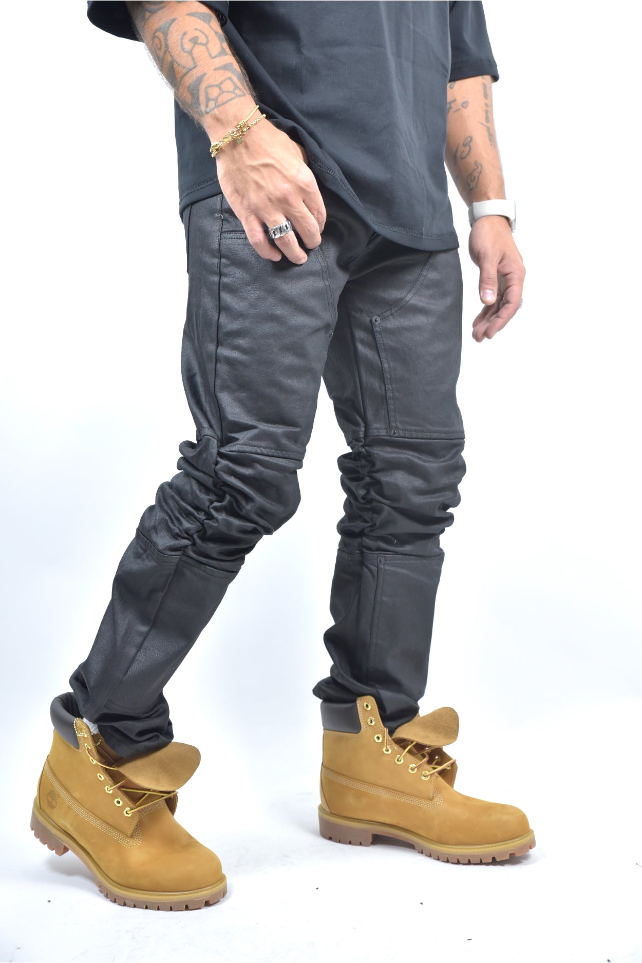 Jeans CIANOTIC carpenter spalmato