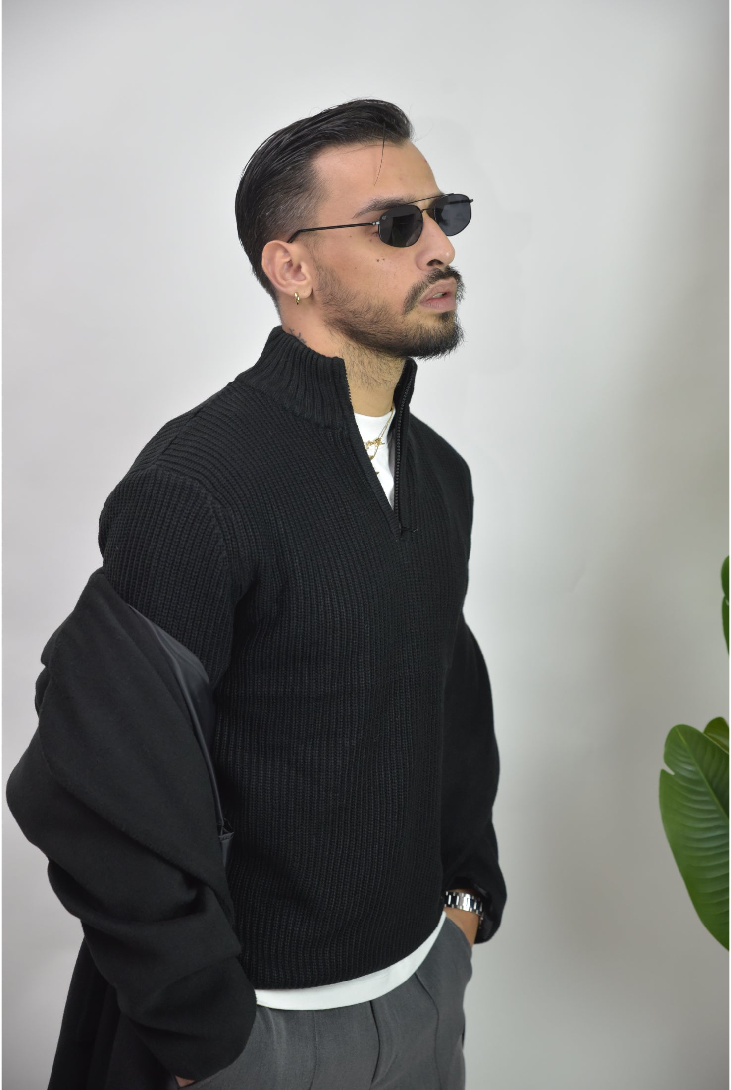 Maglione zip art 8386