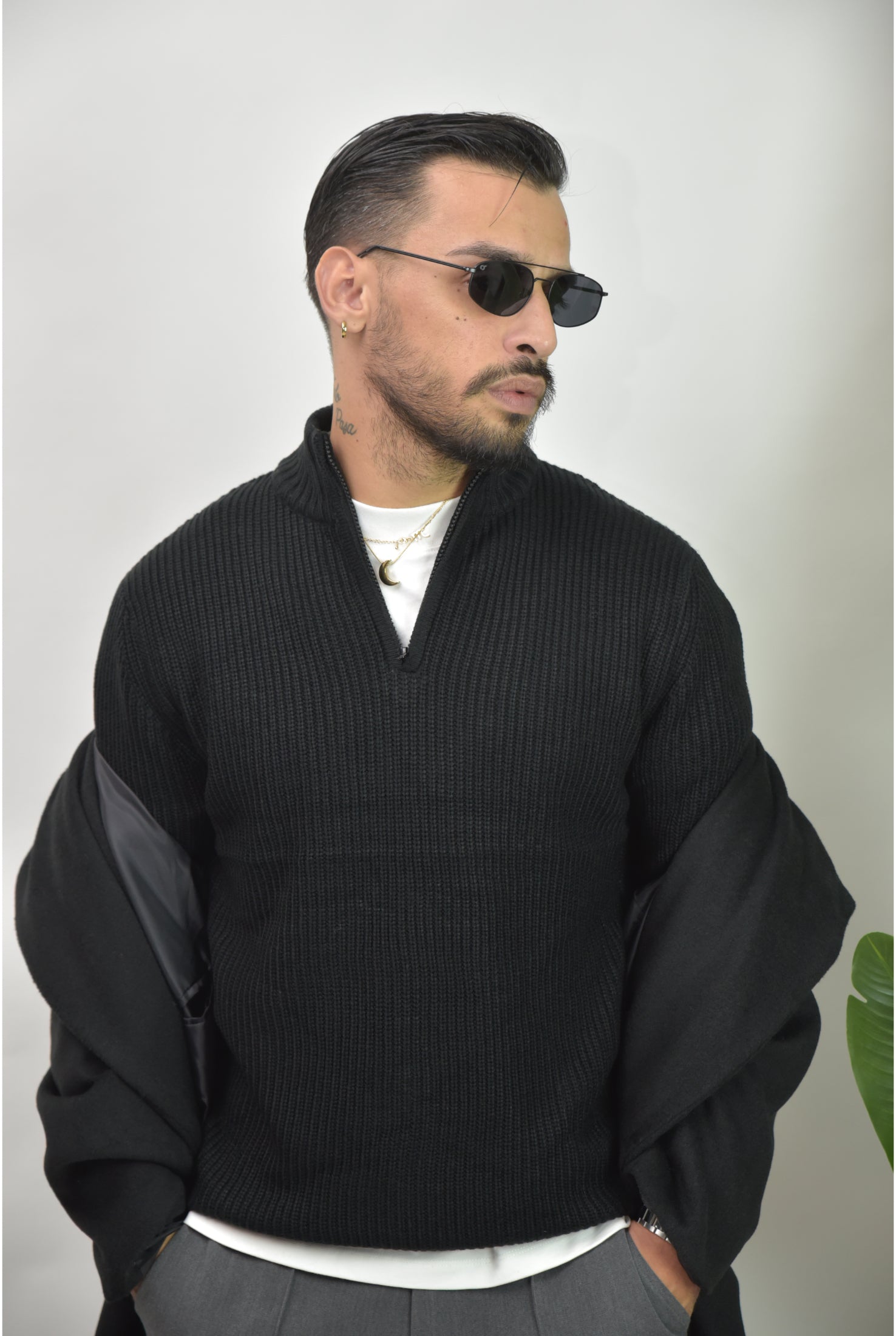 Maglione zip art 8386