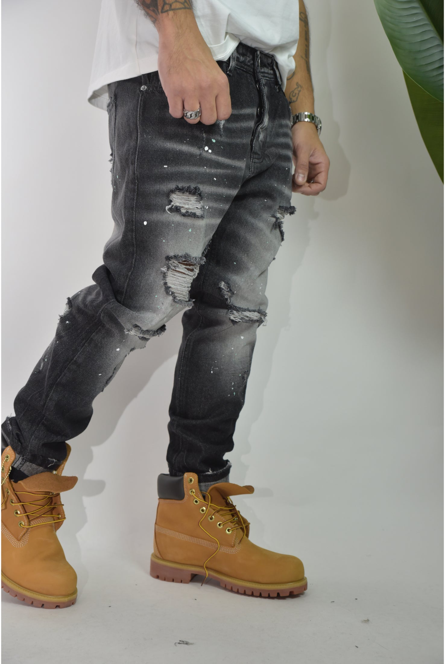 Jeans CIANOTIC cripton black