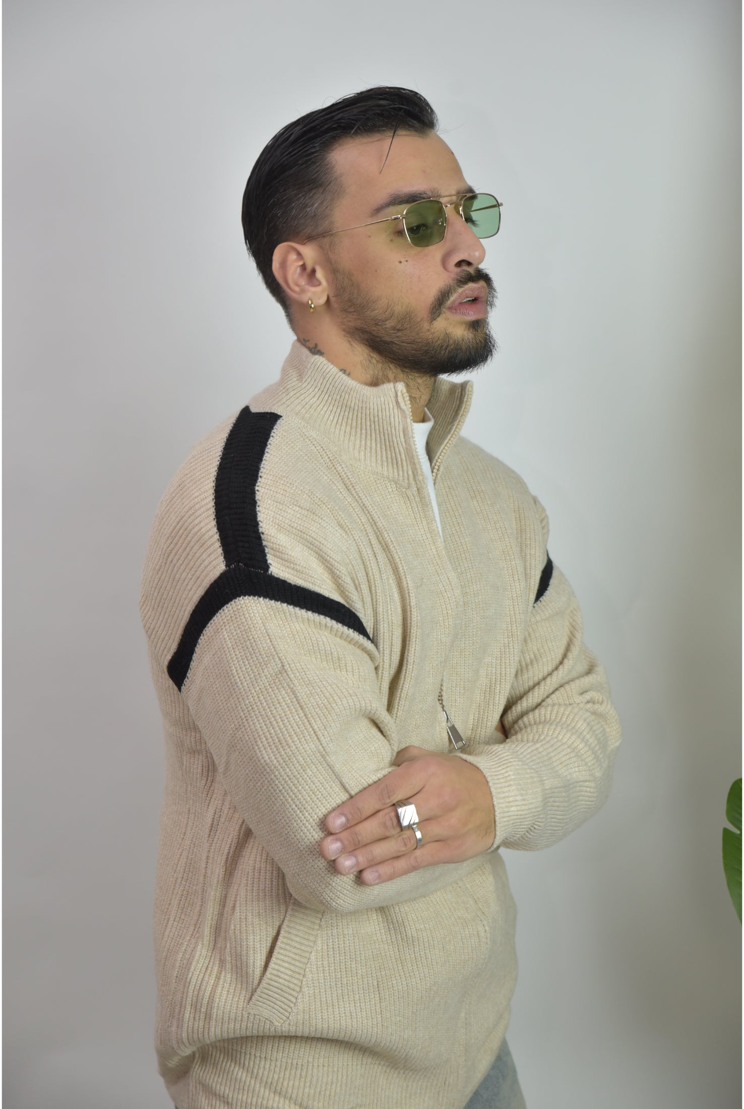 Cardigan full zip 6666