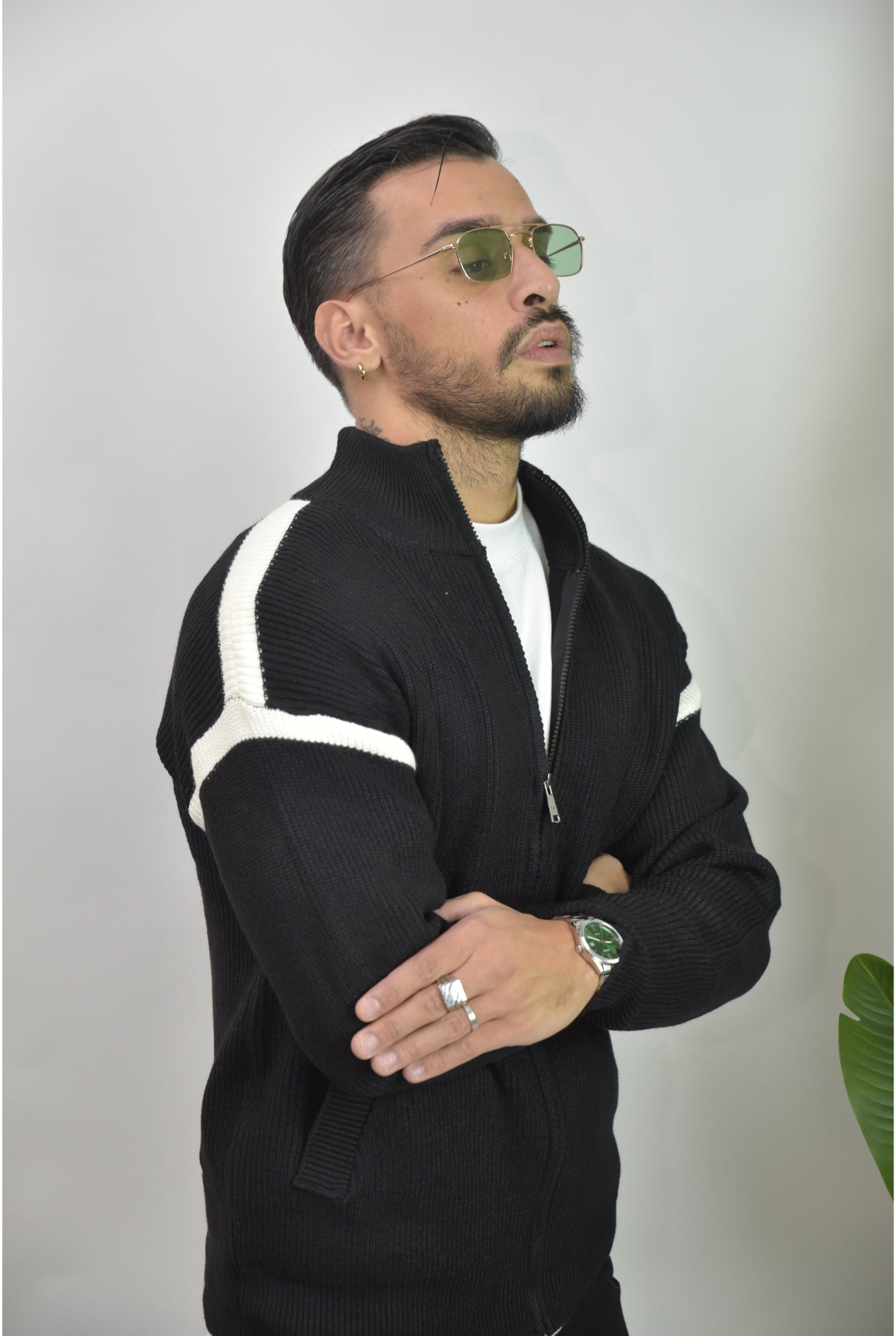 Cardigan full zip 6666