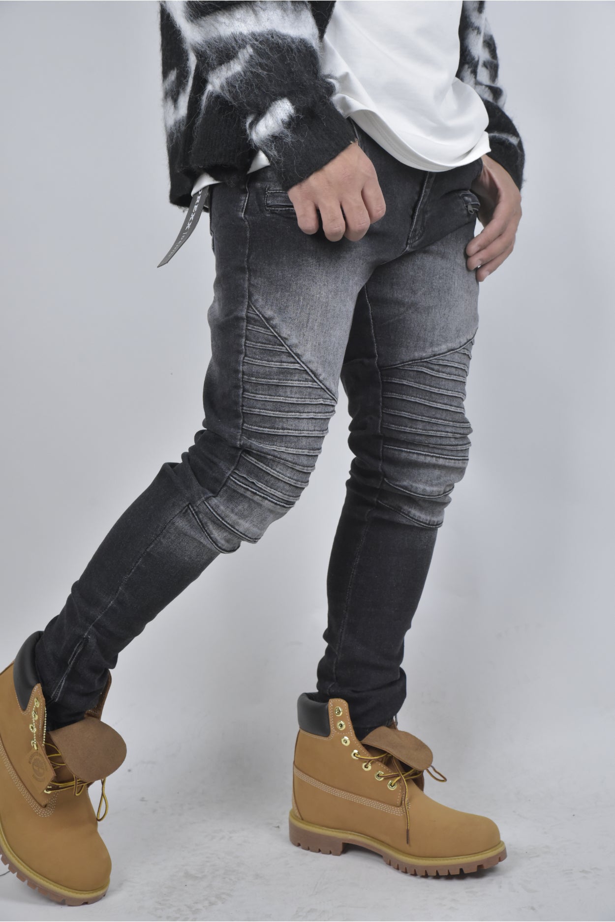 Jeans skinny ZCW1022 GREY