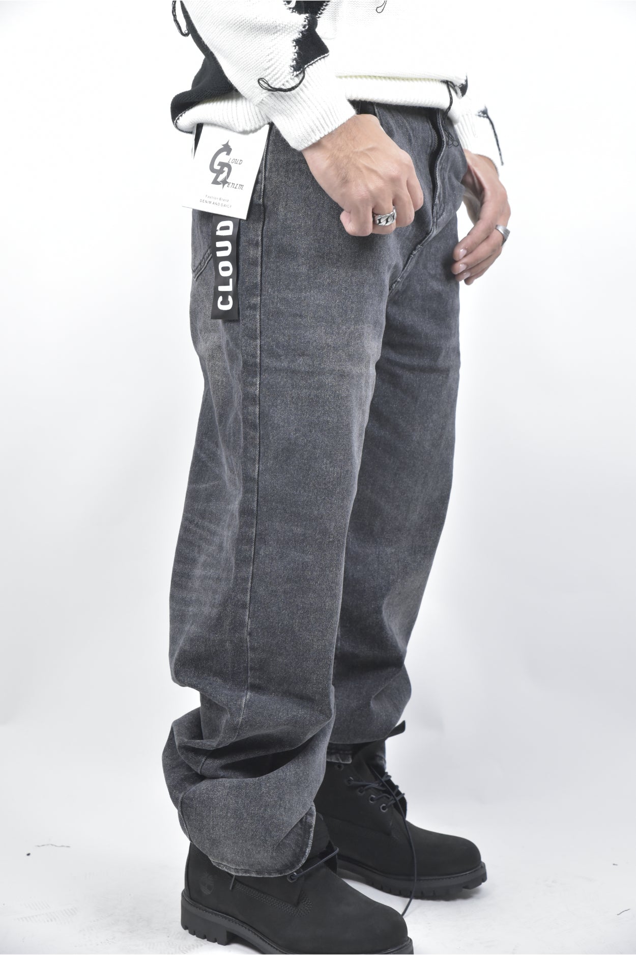 Jeans baggy basic vari colori