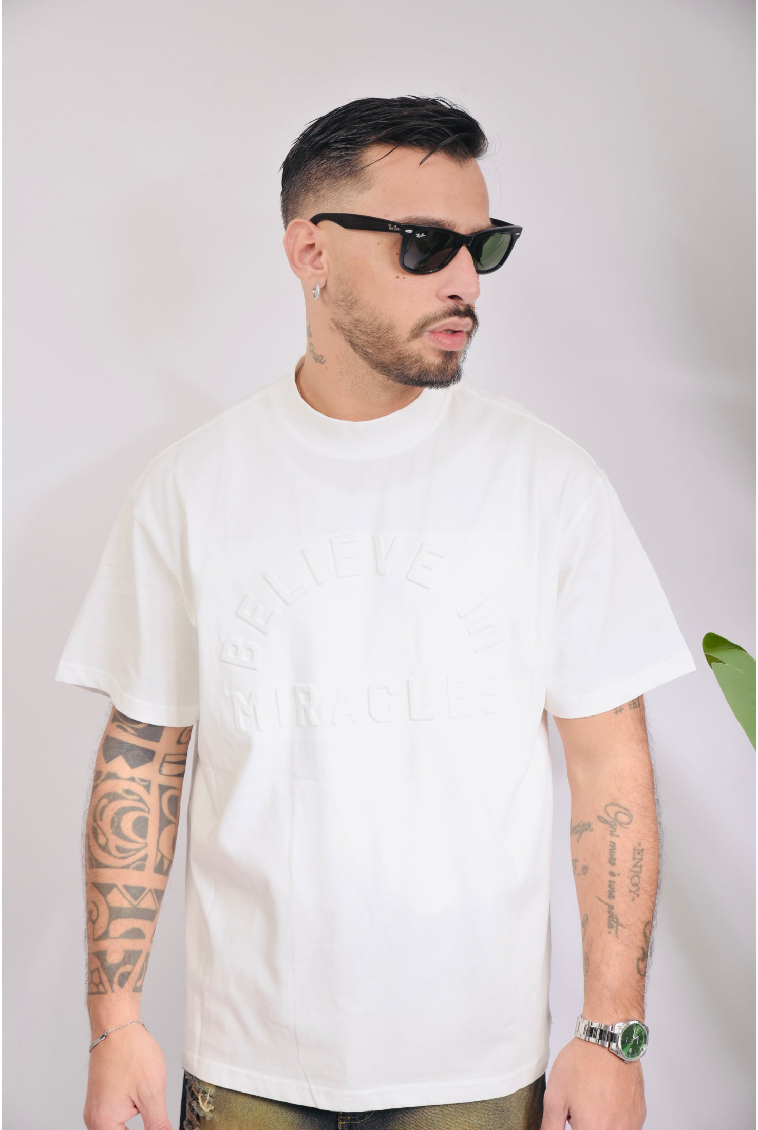 T-shirt BELIEVE Bianca