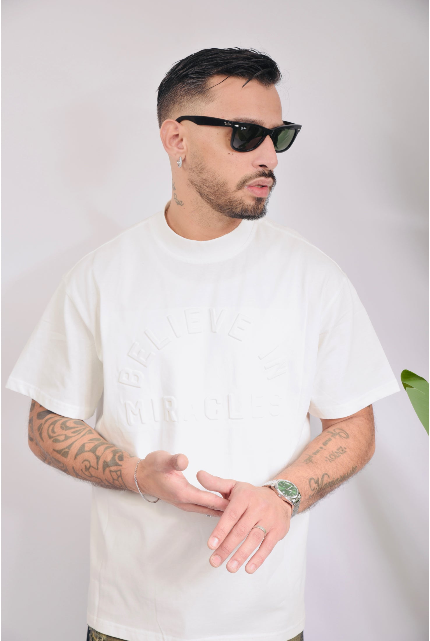 T-shirt BELIEVE Bianca