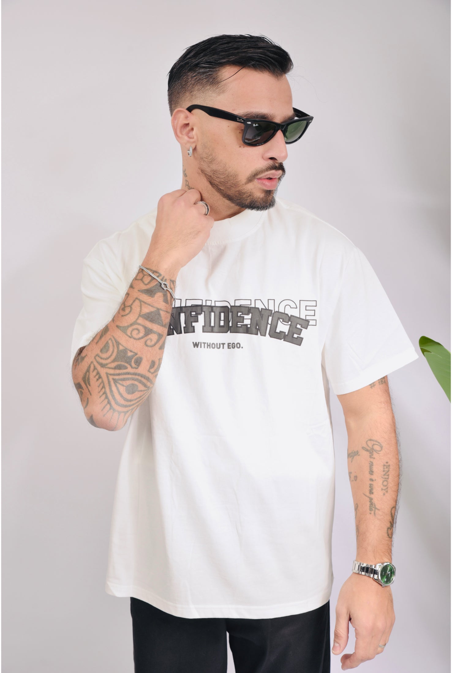 T-shirt CONFIDENCE Bianca