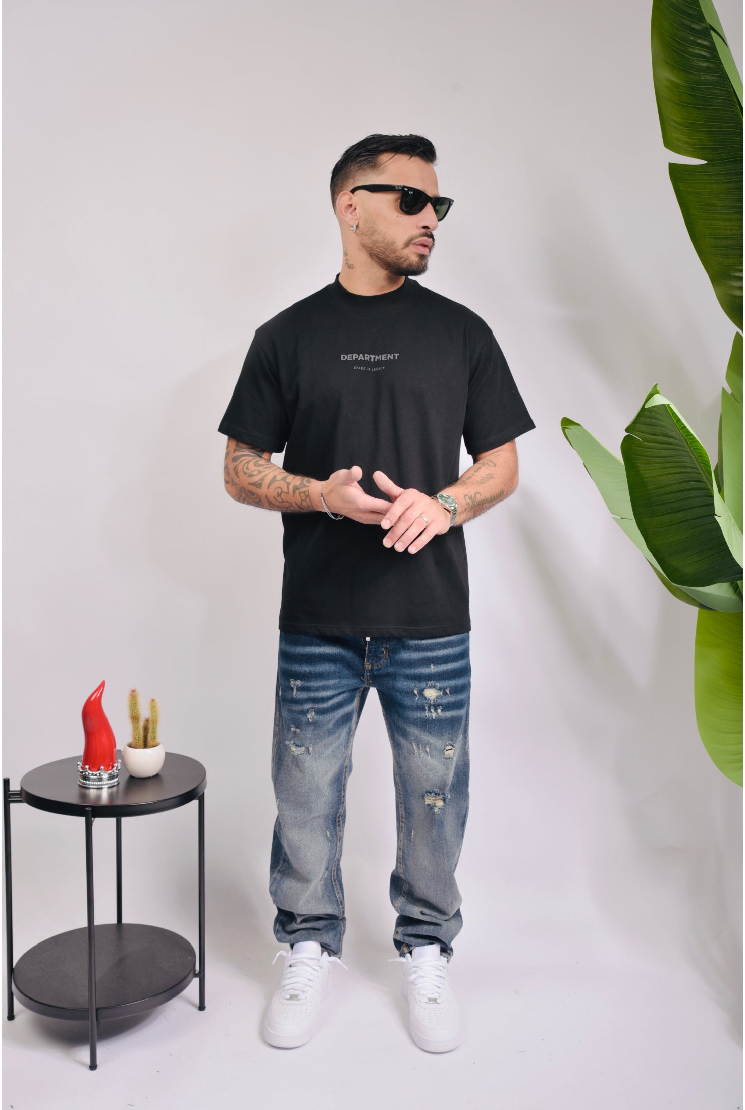 T-shirt DEPARTMENT Nera