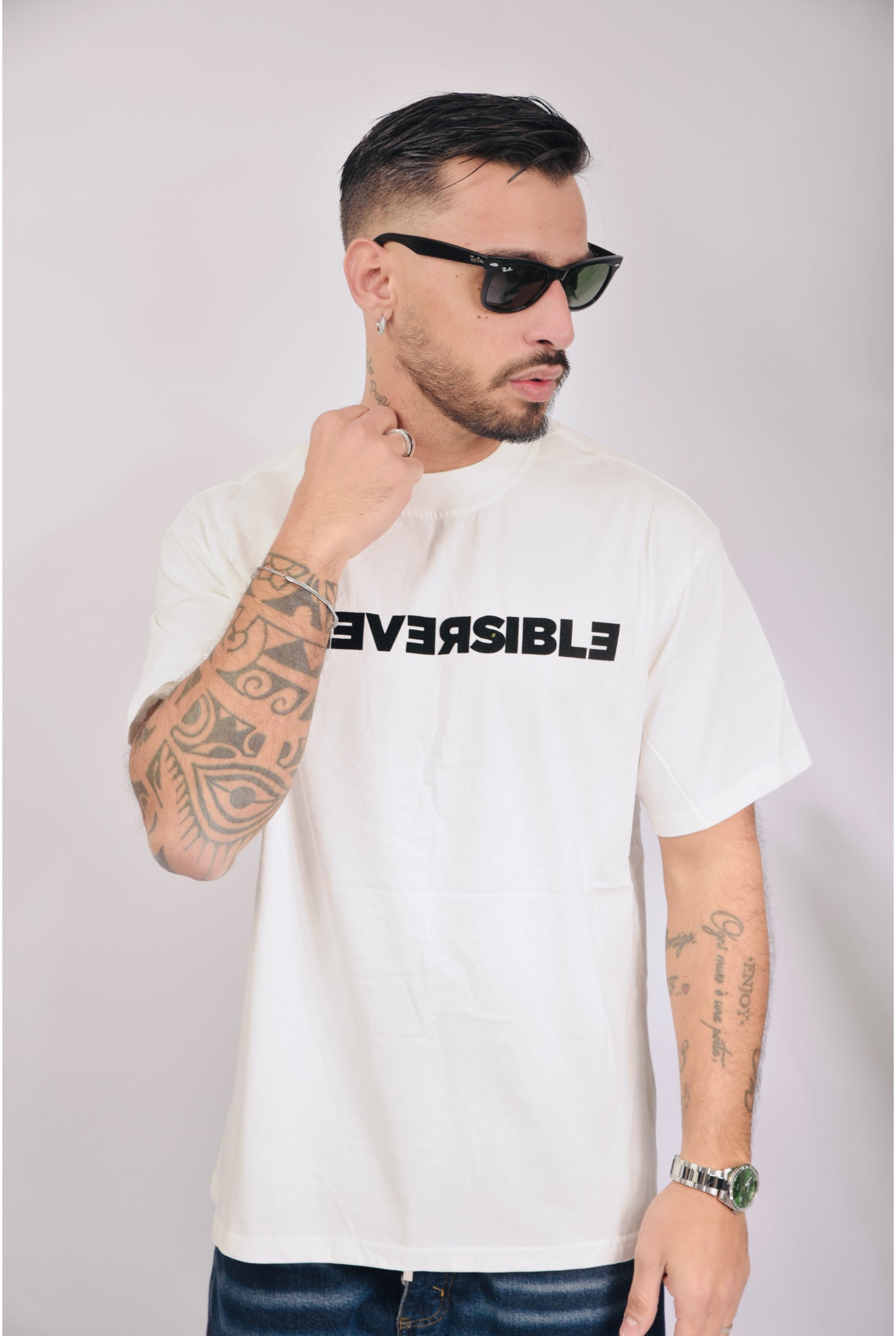 T-shirt IRREVERSIBILE Bianca