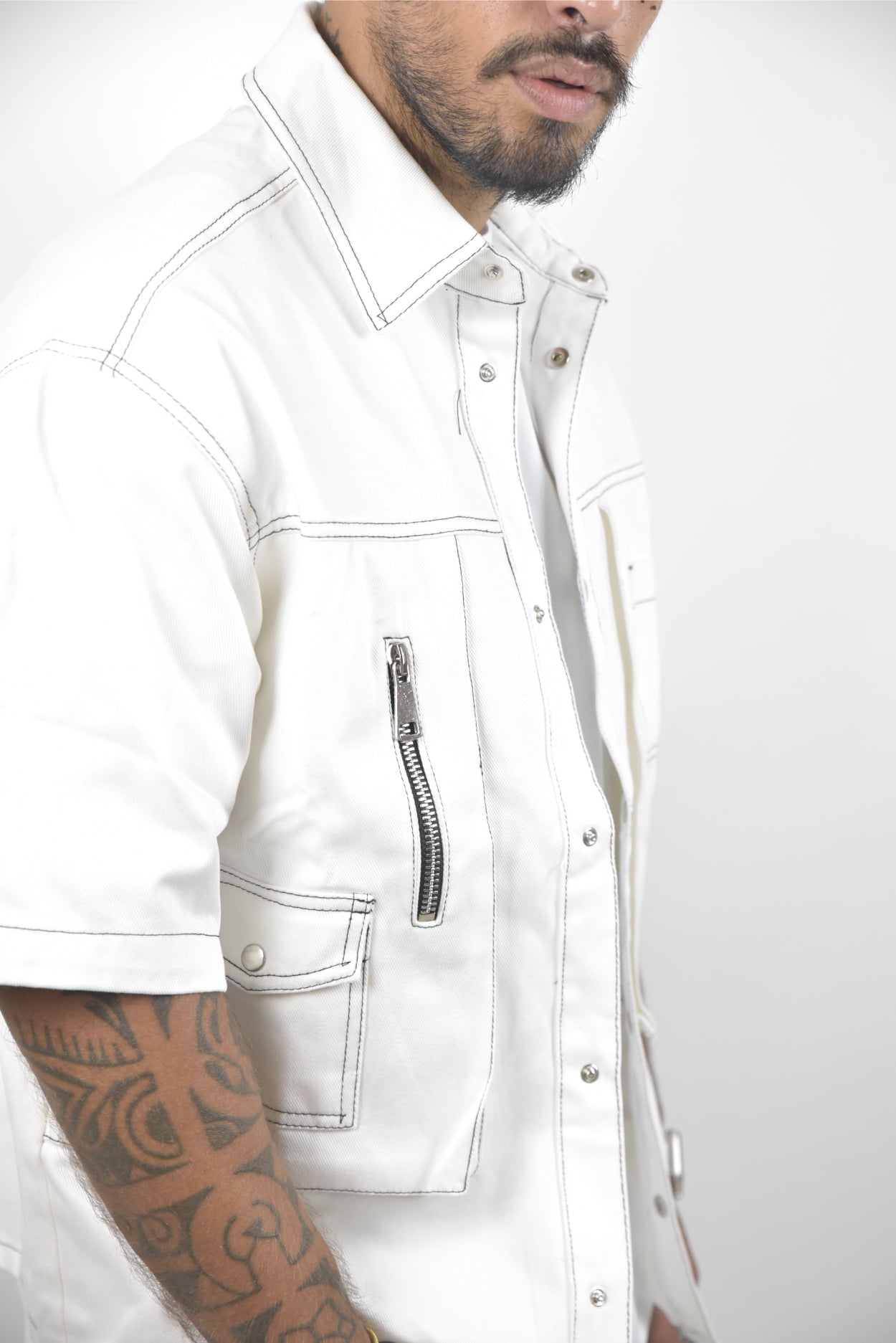 Coordinato CIANOTIC denim WHITE