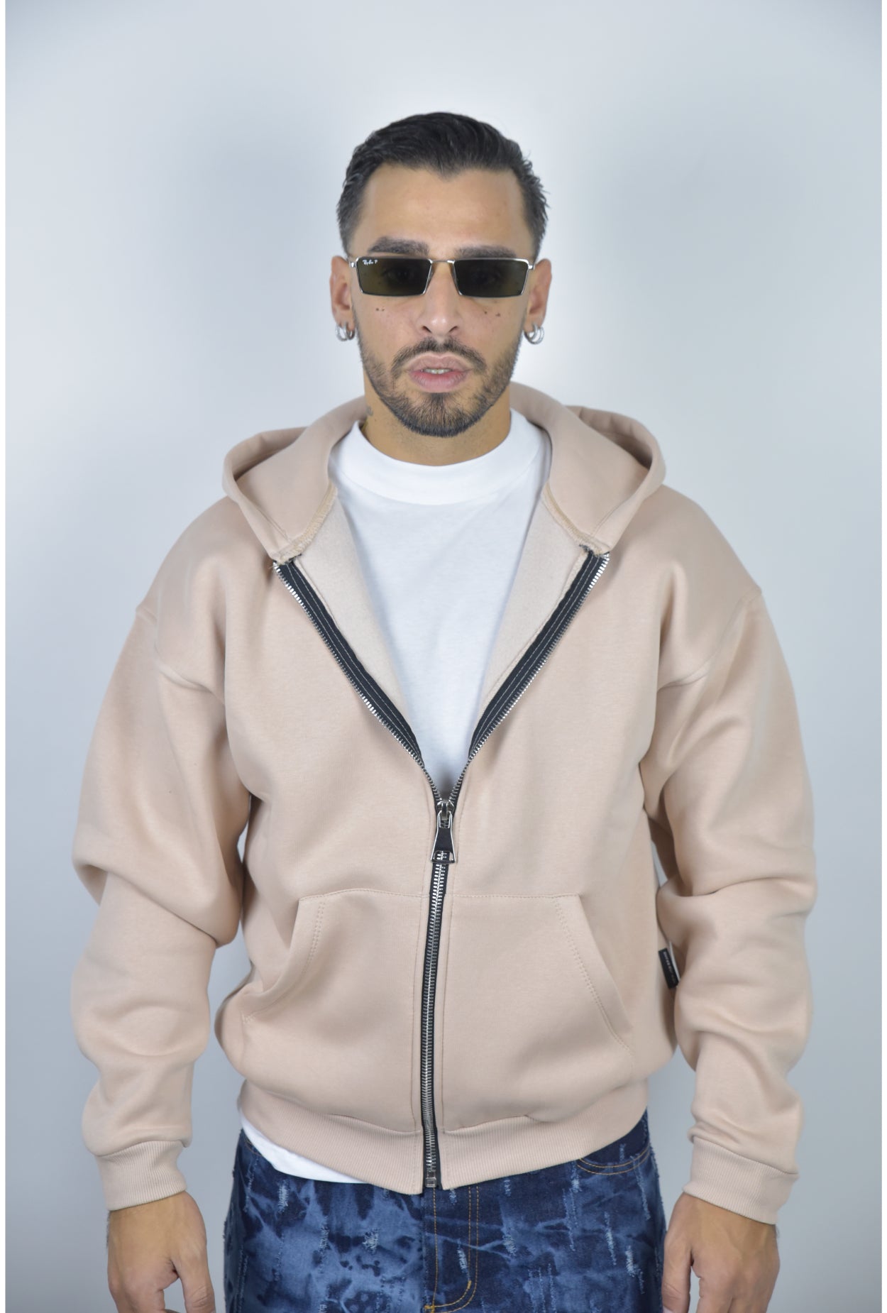 Felpa NJB art RAINBOW ZIP