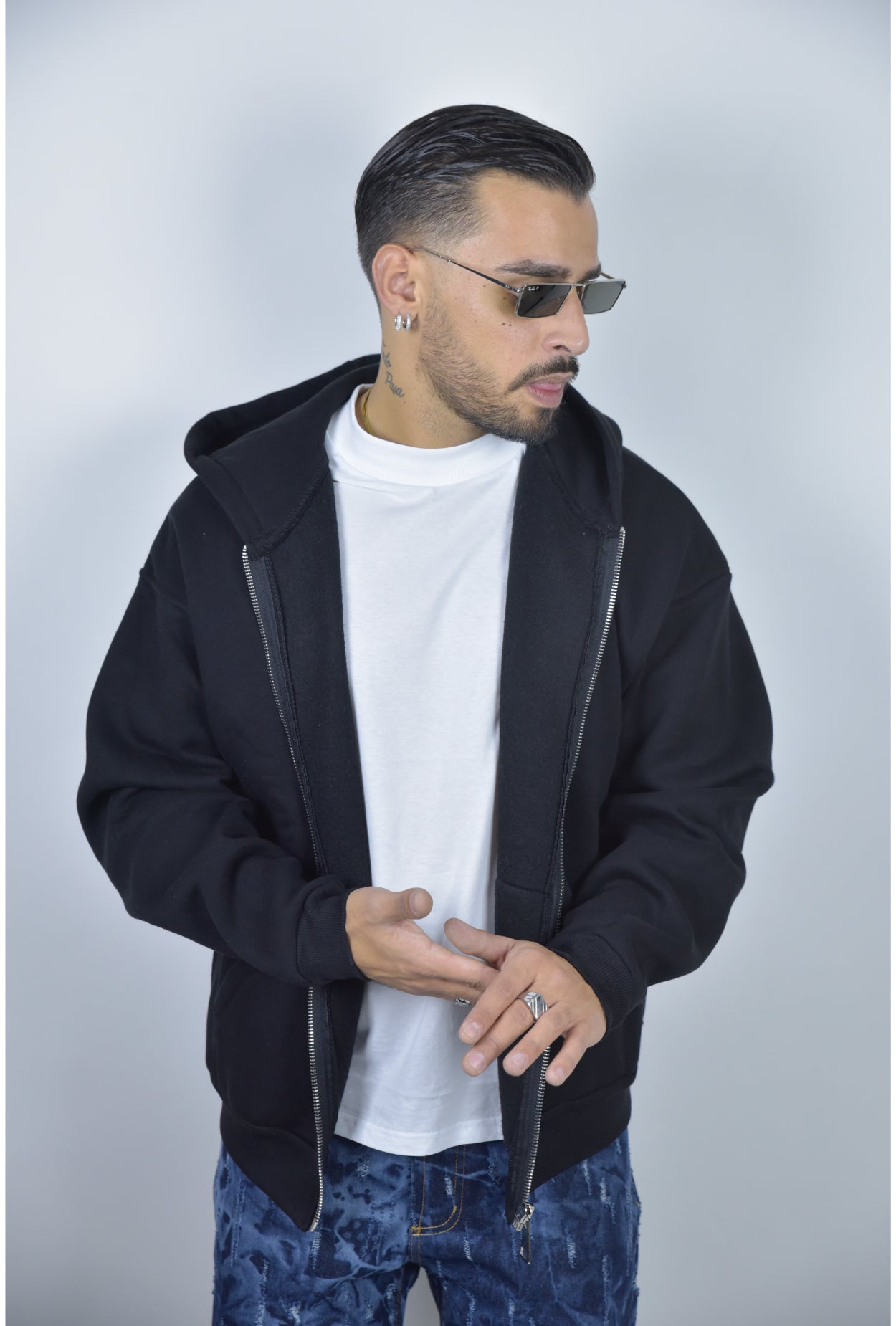 Felpa NJB art RAINBOW ZIP