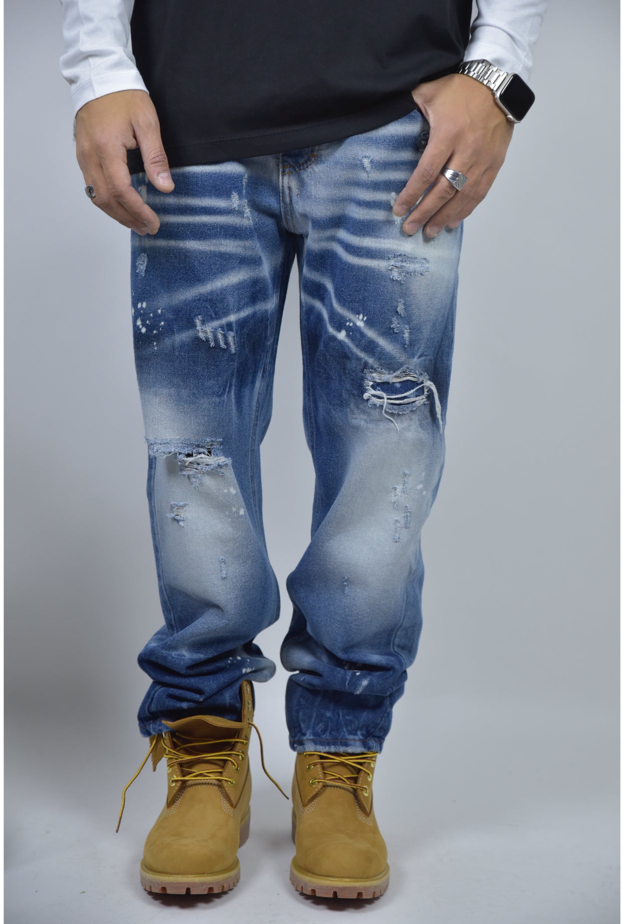 Jeans CIANOTIC straight fit CRIME BLUE