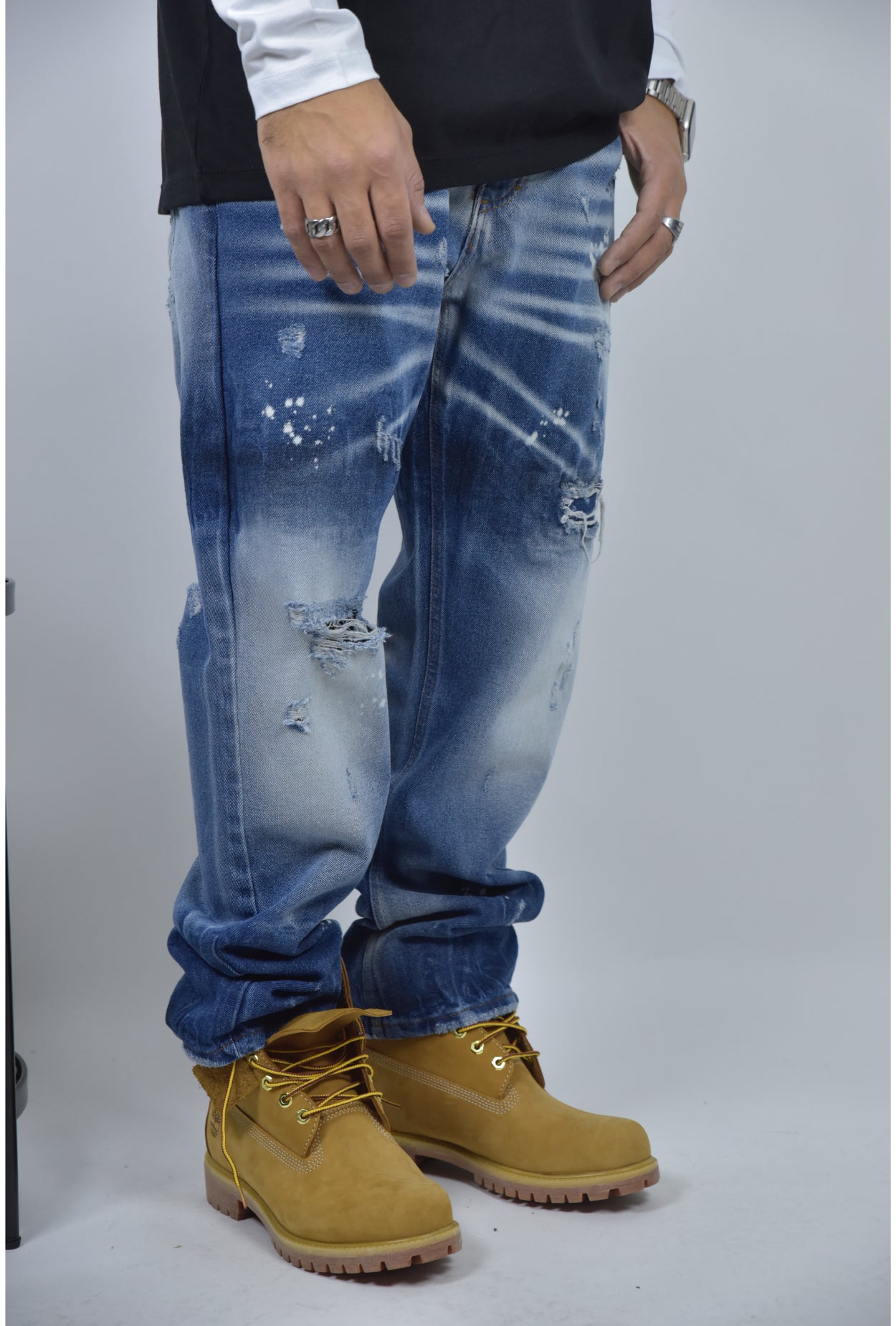 Jeans CIANOTIC straight fit CRIME BLUE
