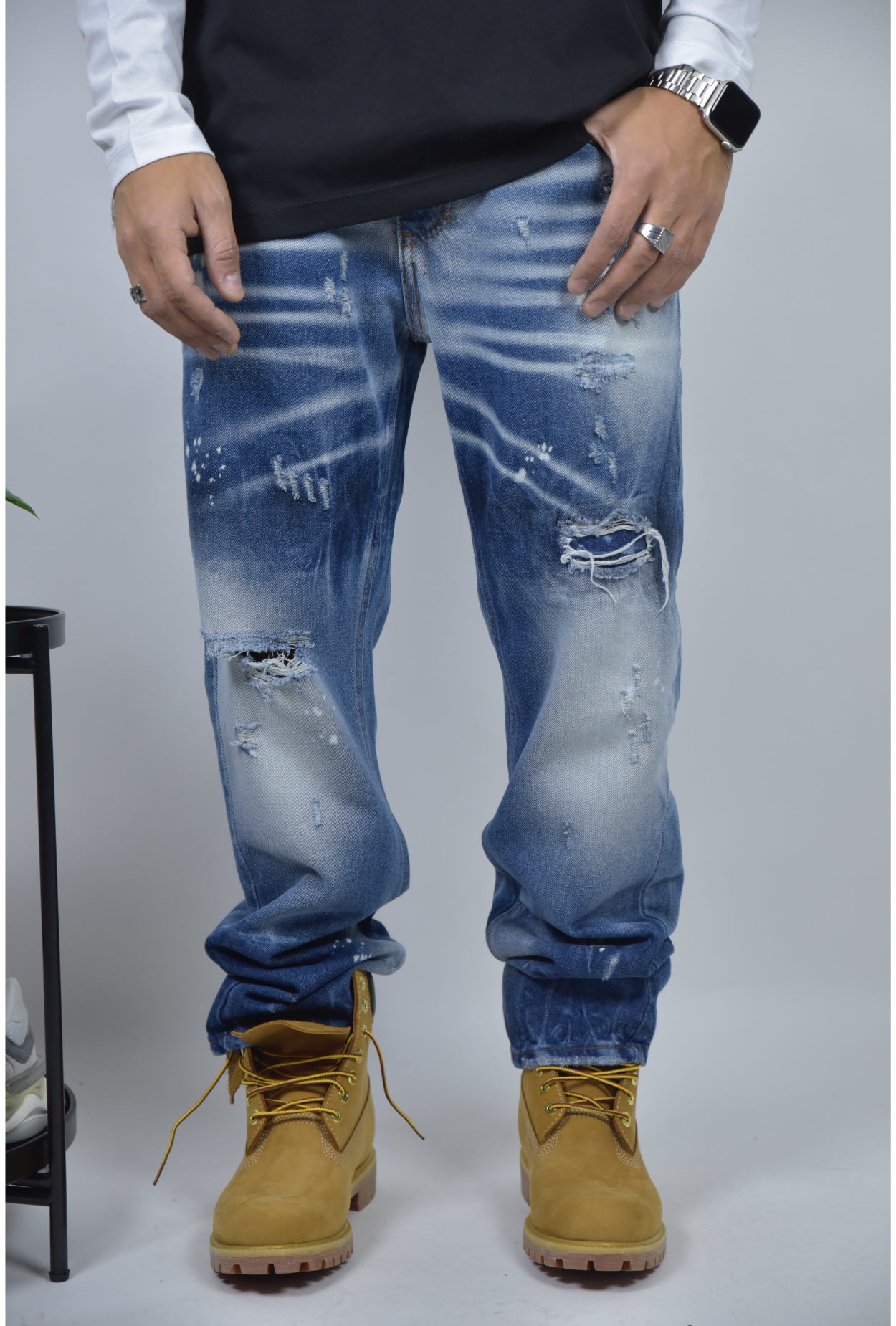 Jeans CIANOTIC straight fit CRIME BLUE