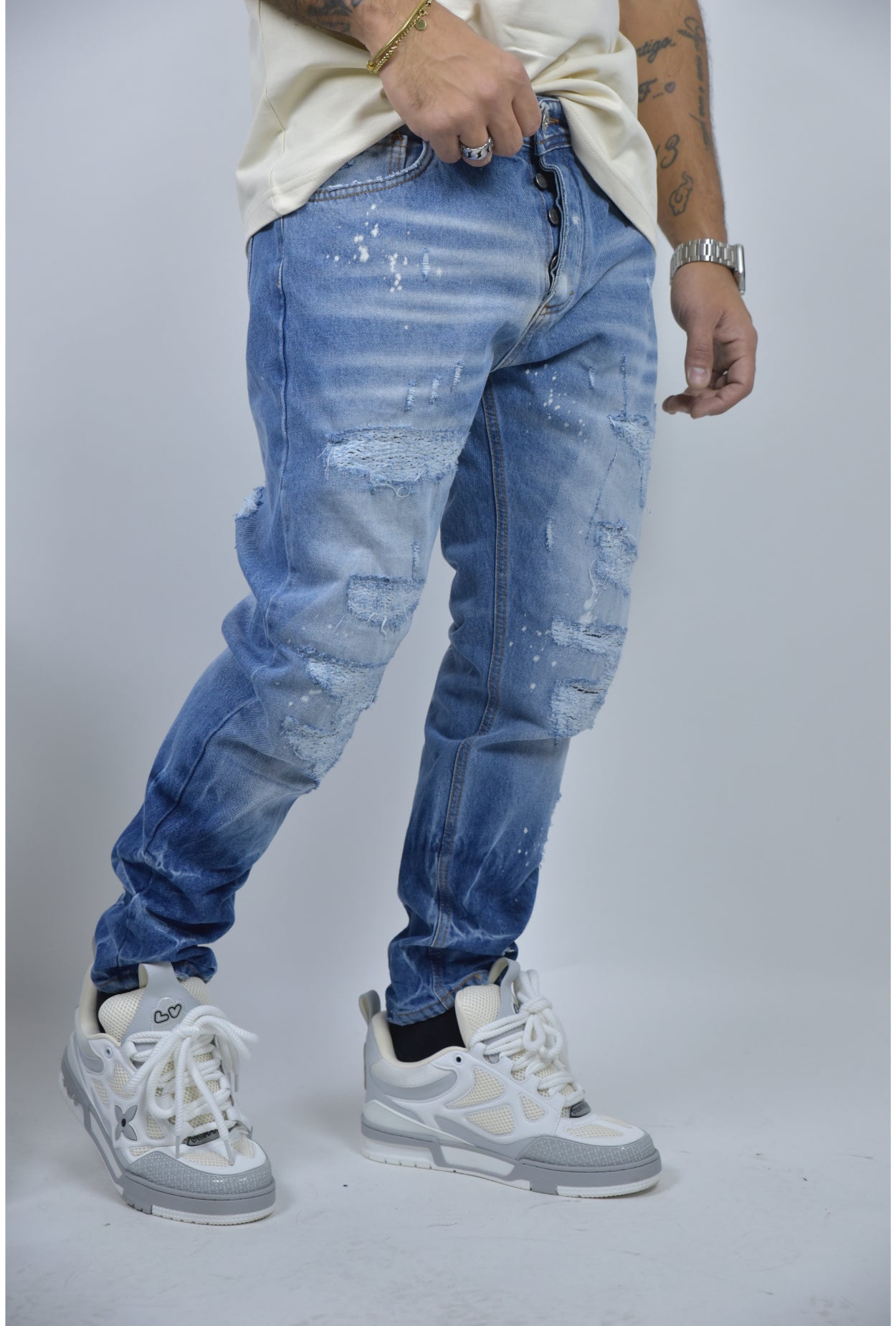 Jeans regular fit CIANOTIC AMI blue